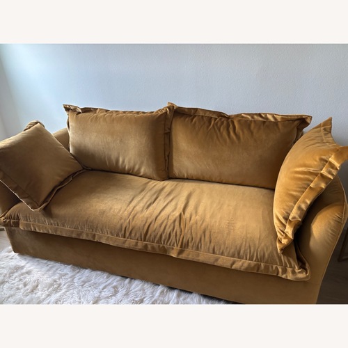 Used Skylar Golden Sleeper Sofa for sale on AptDeco