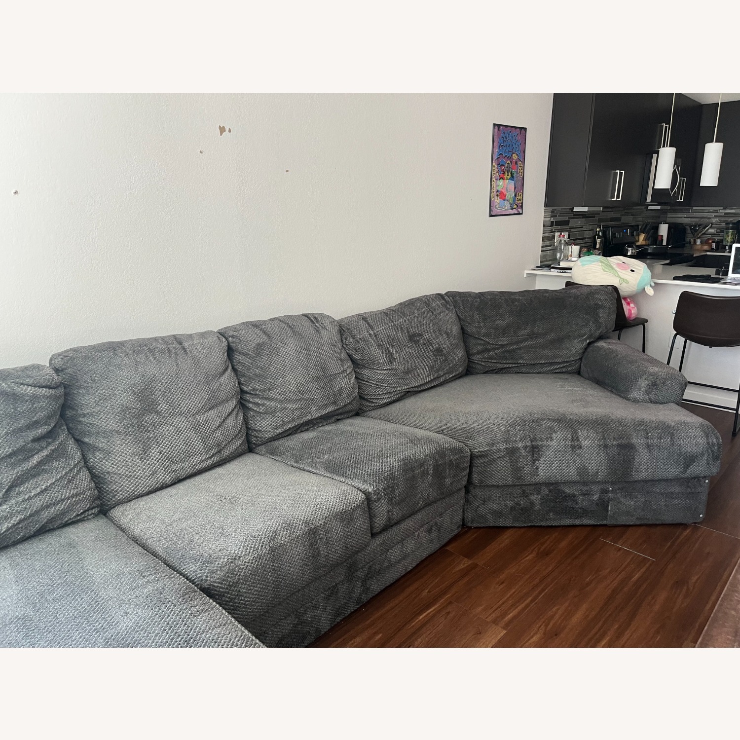 AFW Mammoth Gray 3PC Sectional - image-2