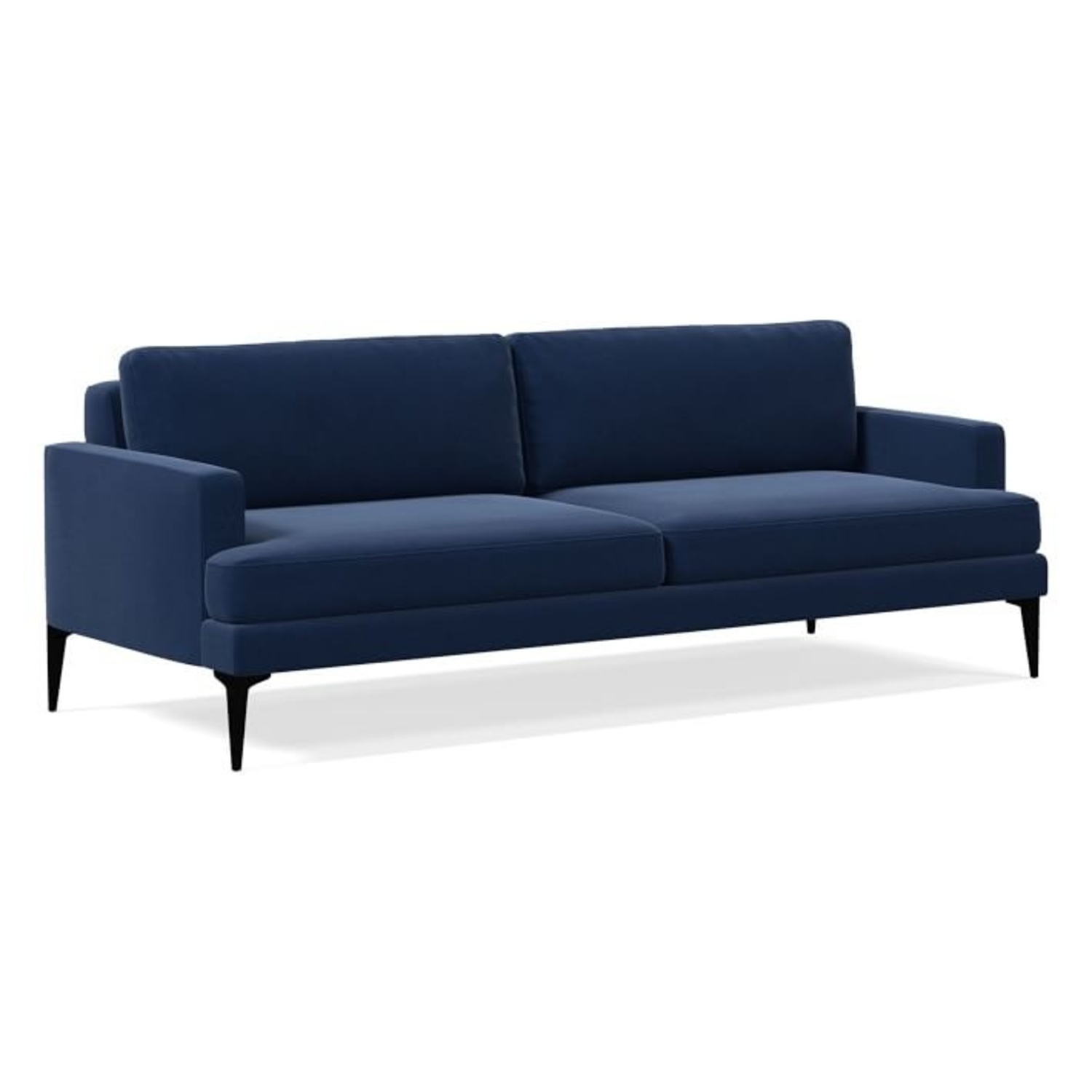 West Elm Andes Sofa Blue - image-4