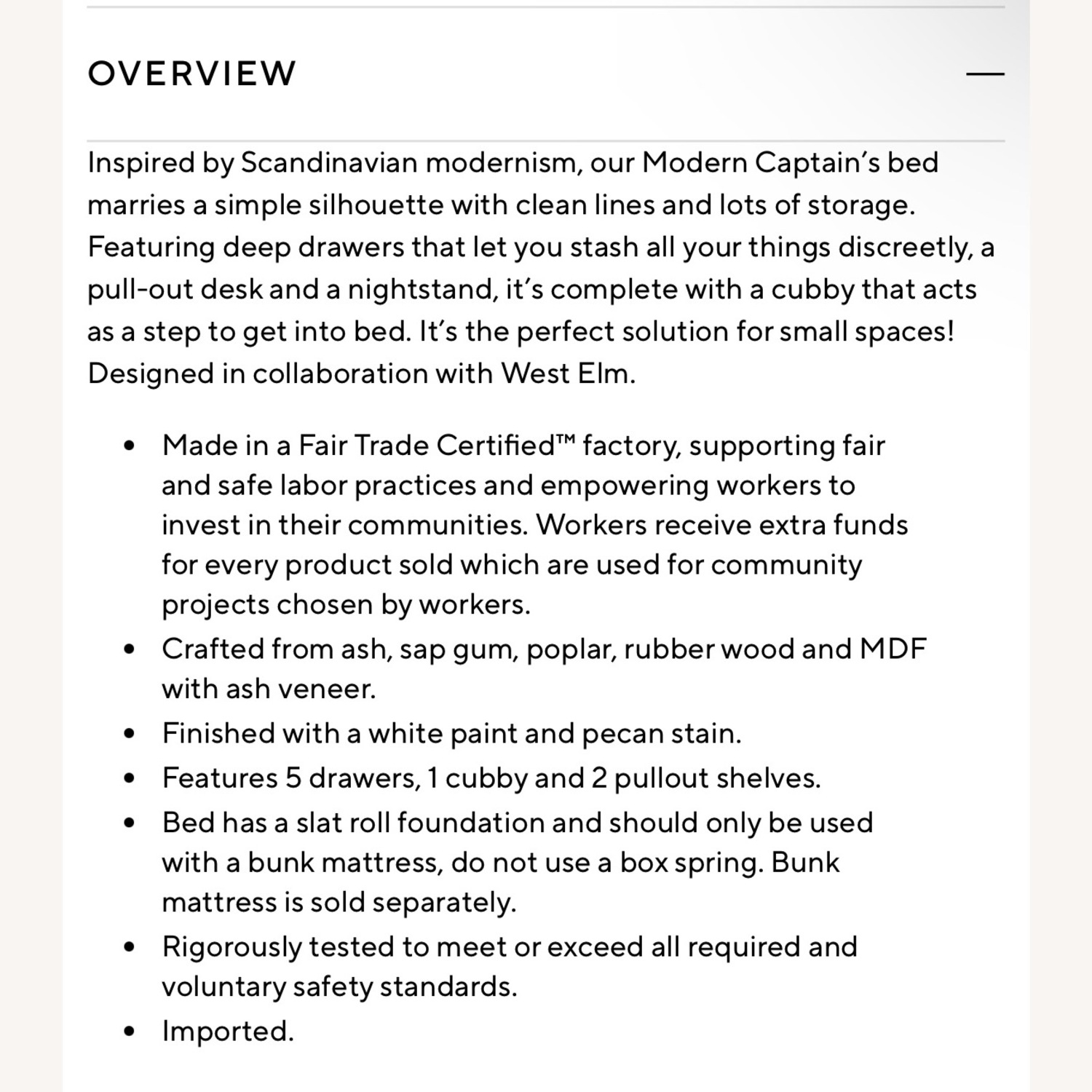 West Elm x Pbt Modern Captains Bed - image-6