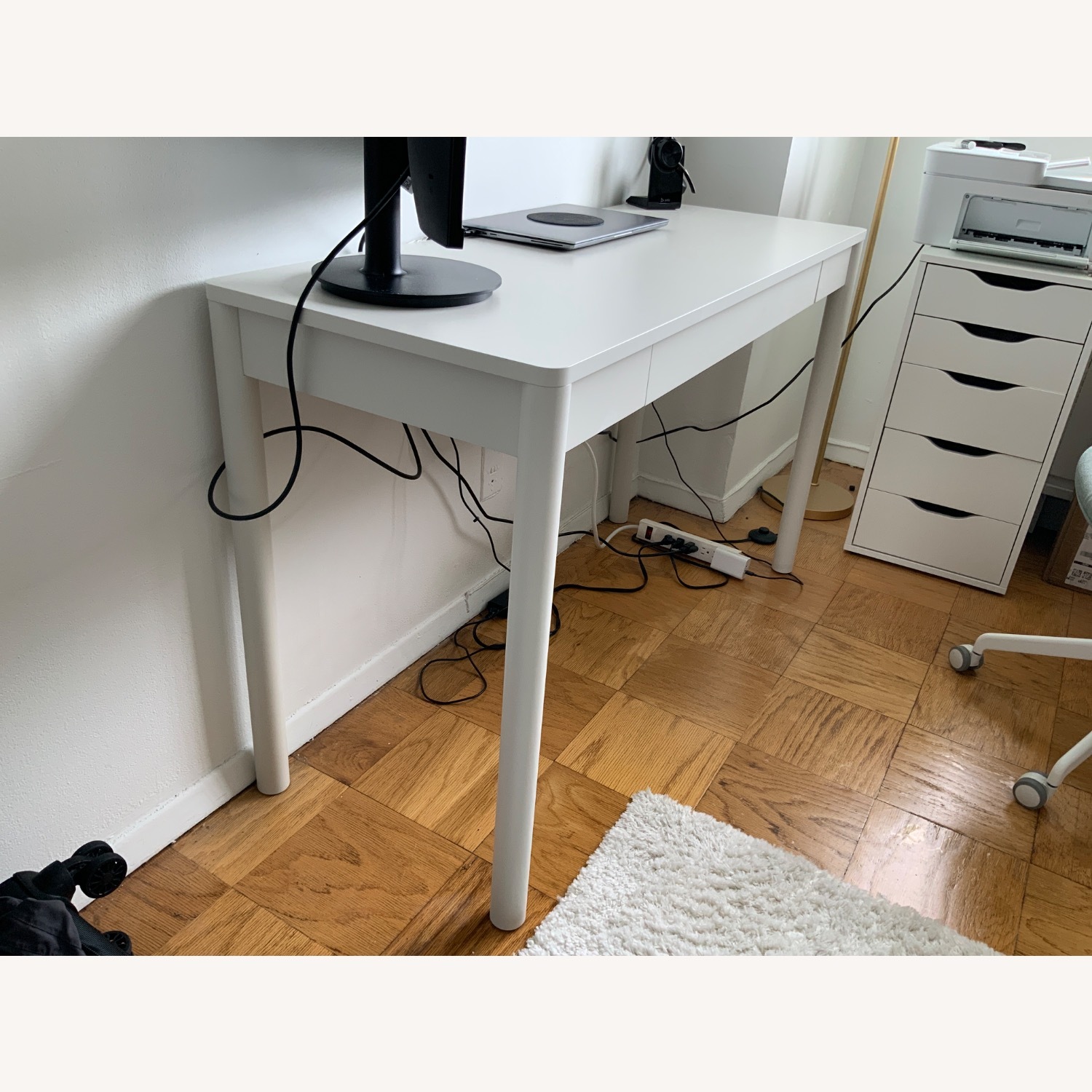 IKEA TONSTAD White Desk - image-2