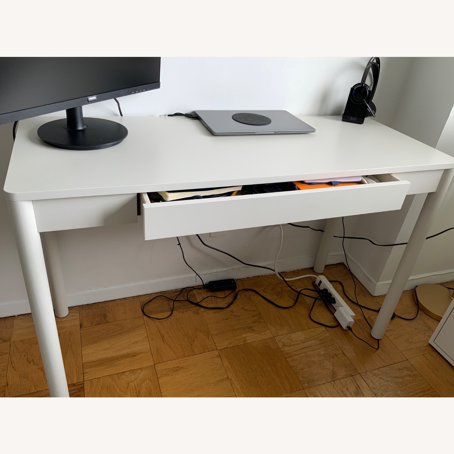 IKEA TONSTAD White Desk - image-3