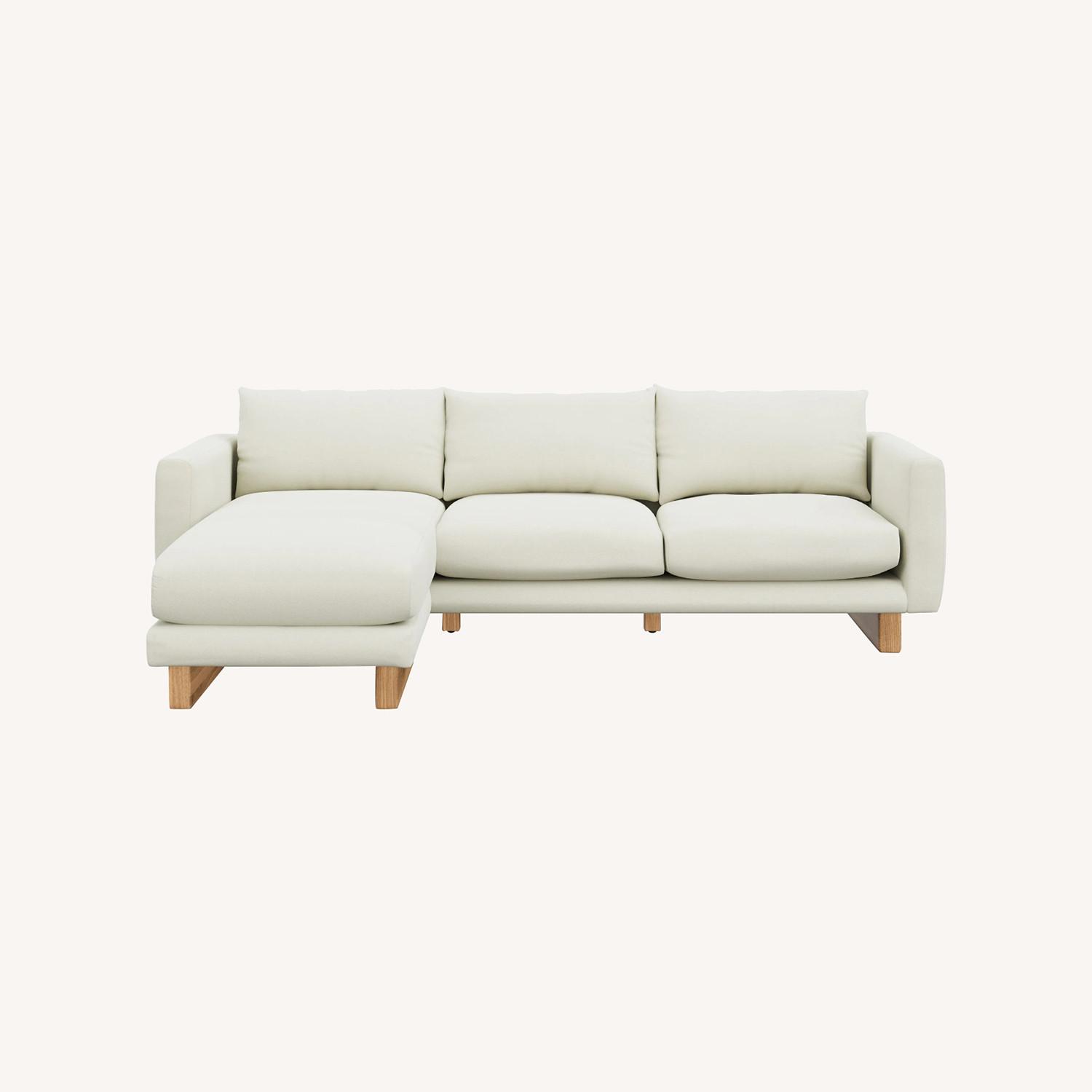 Kalok Berkshire Aqua Reversible Sectional - image-0