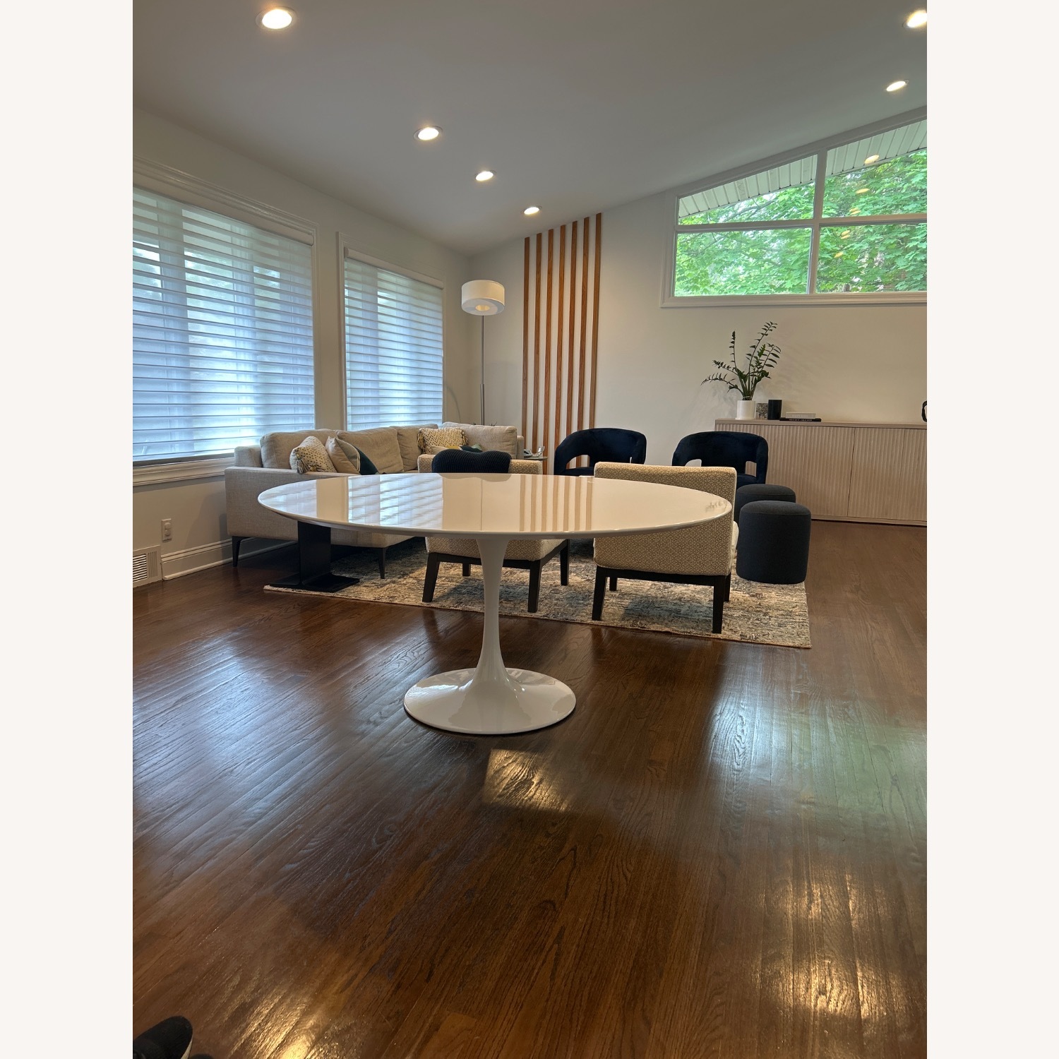 Modway Lippa 60” Round Tulip Dining Table - image-2