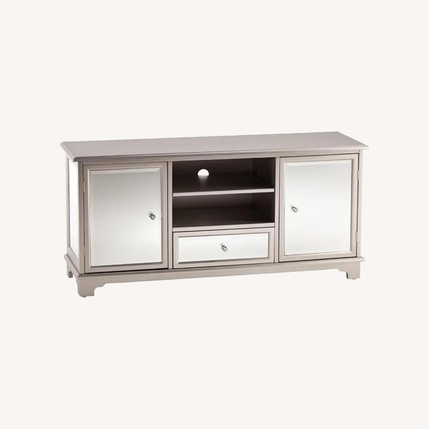 Mirrored Media Cabinet - image-0