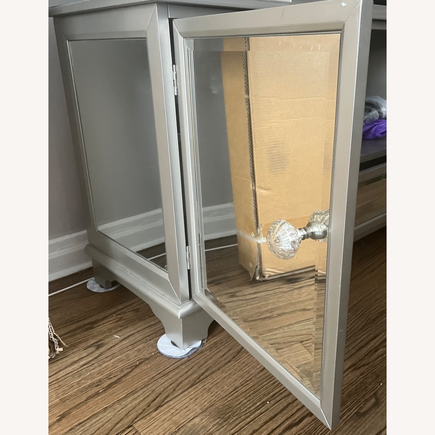 Mirrored Media Cabinet - image-5