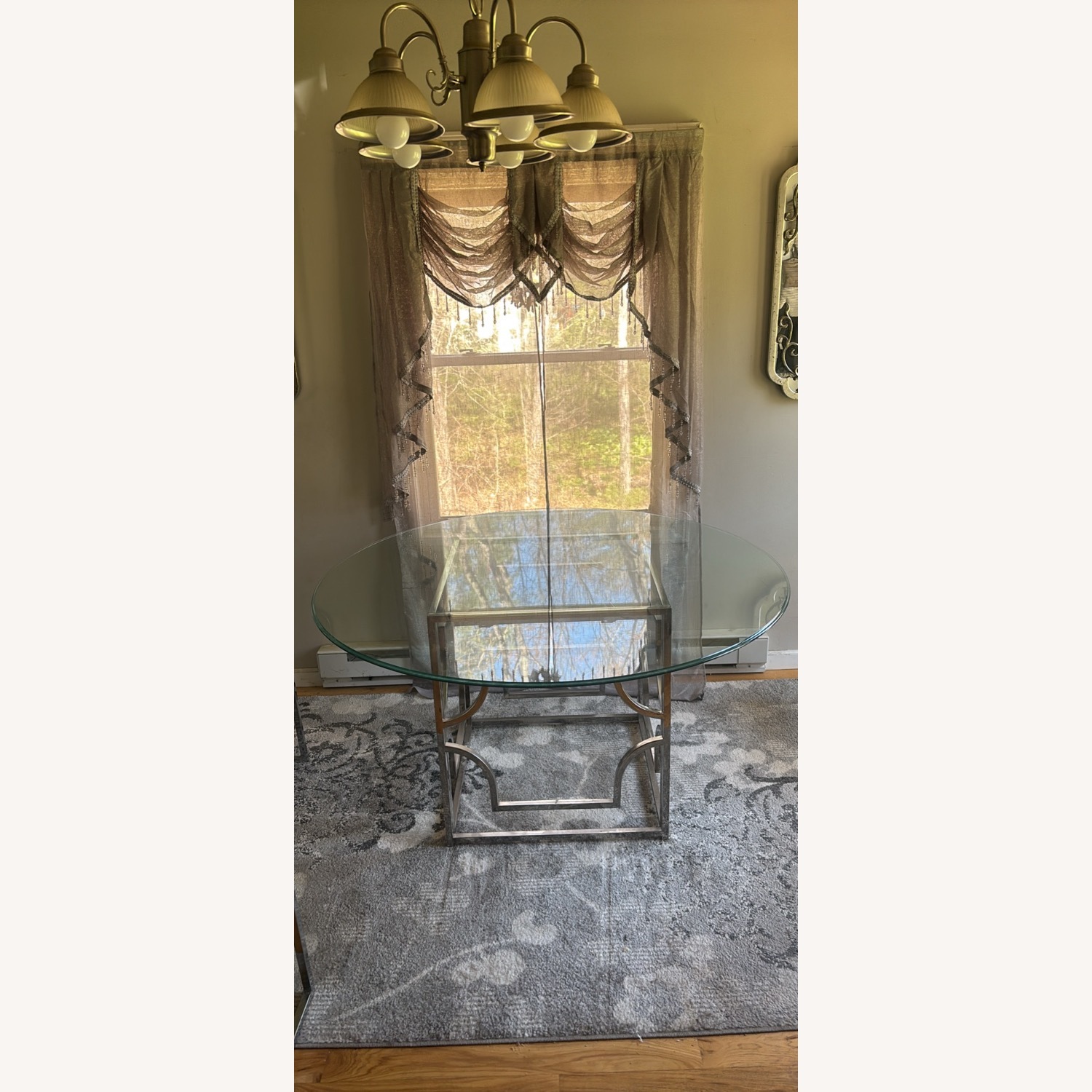  Unique Glass Top Dining Table - image-2