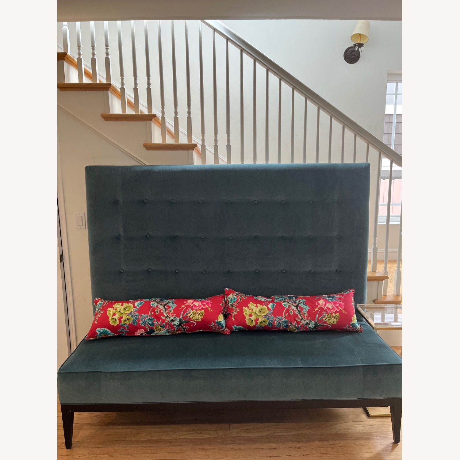 Upholstered Dining Settee Sofa - image-1