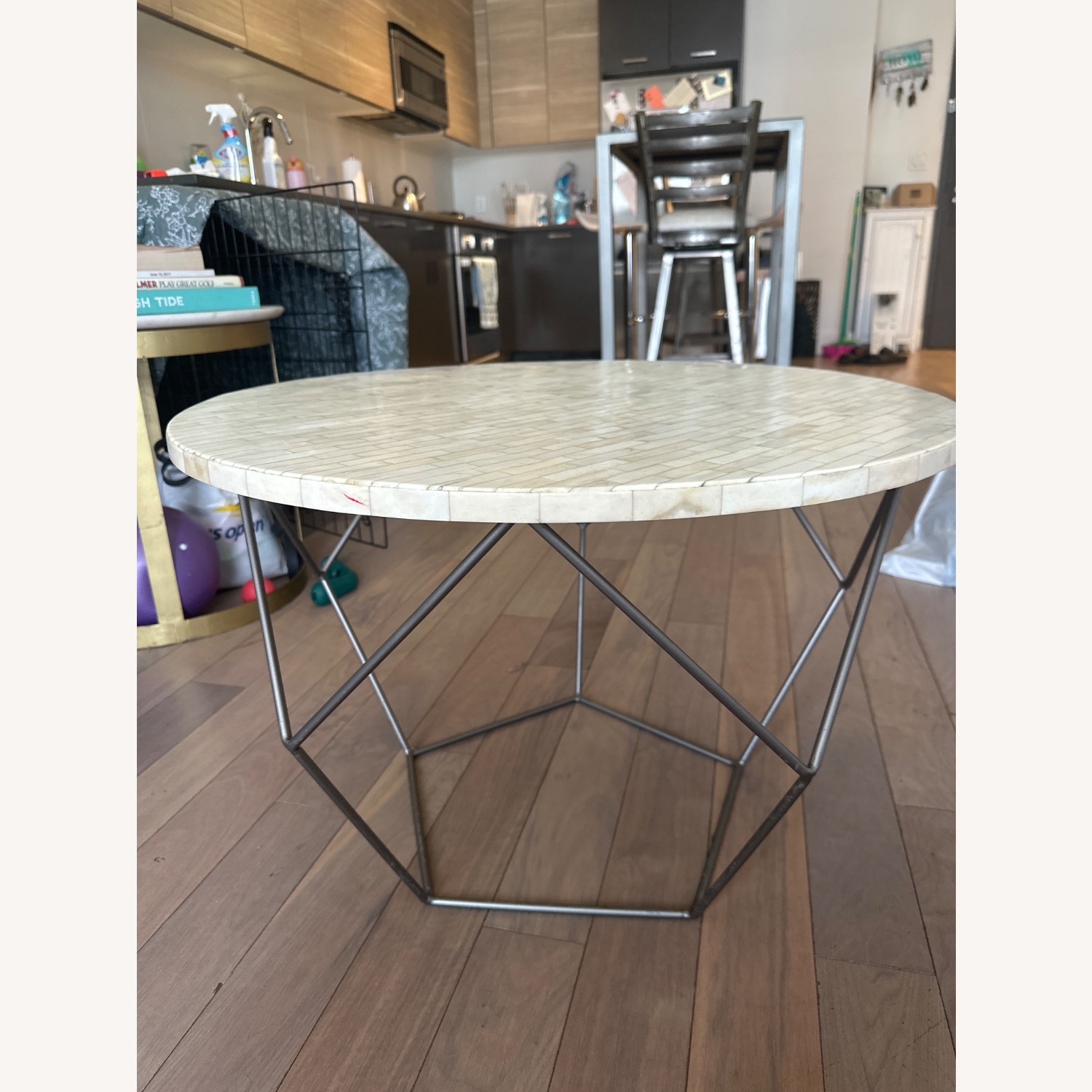 West Elm Origami Round Coffee Table - image-5