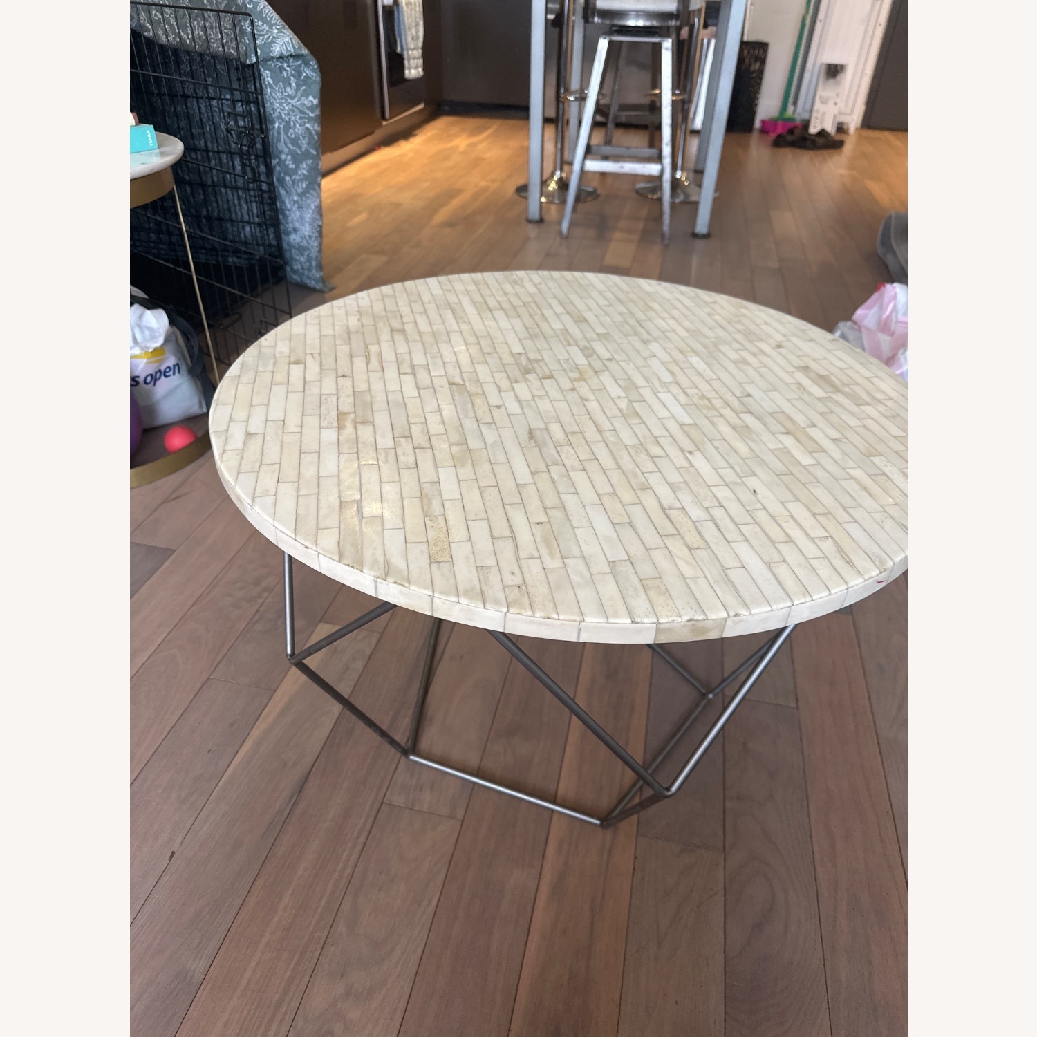 West Elm Origami Round Coffee Table - image-3