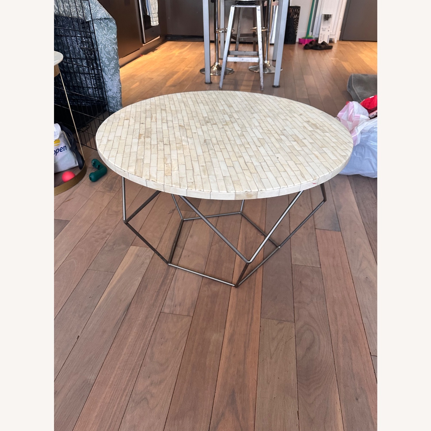 West Elm Origami Round Coffee Table - image-1