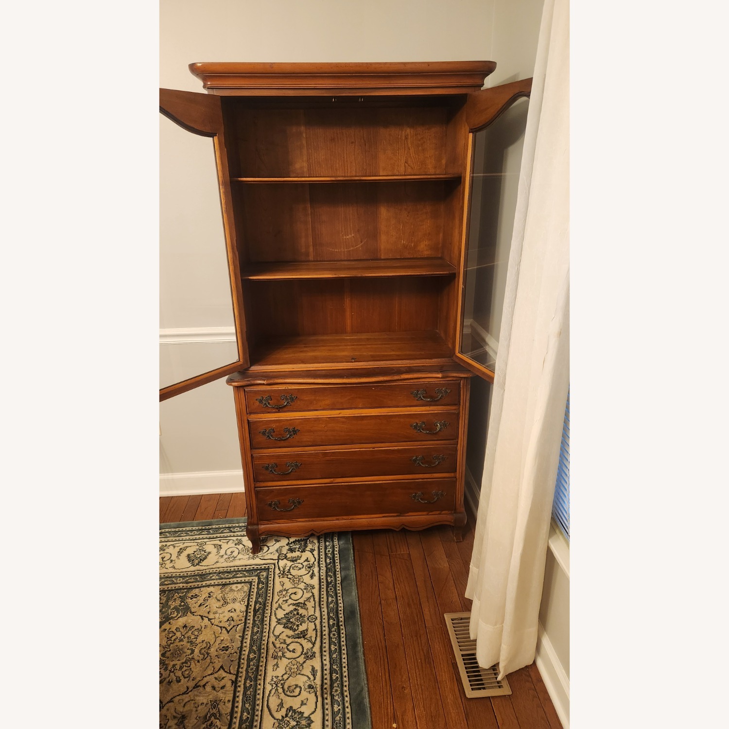 Solid Wood China Hutch - image-2