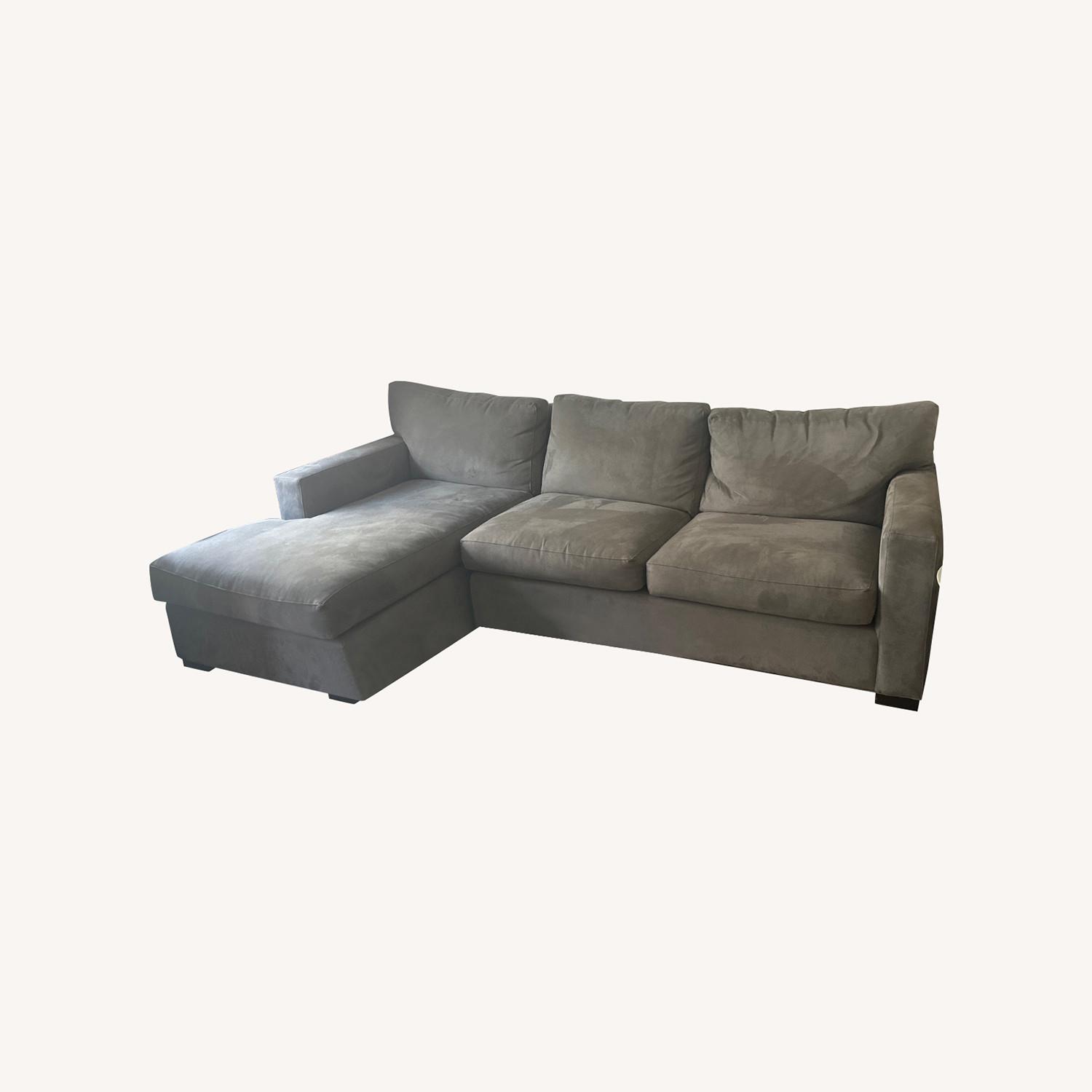 Crate & Barrel Axis Sectional - image-0
