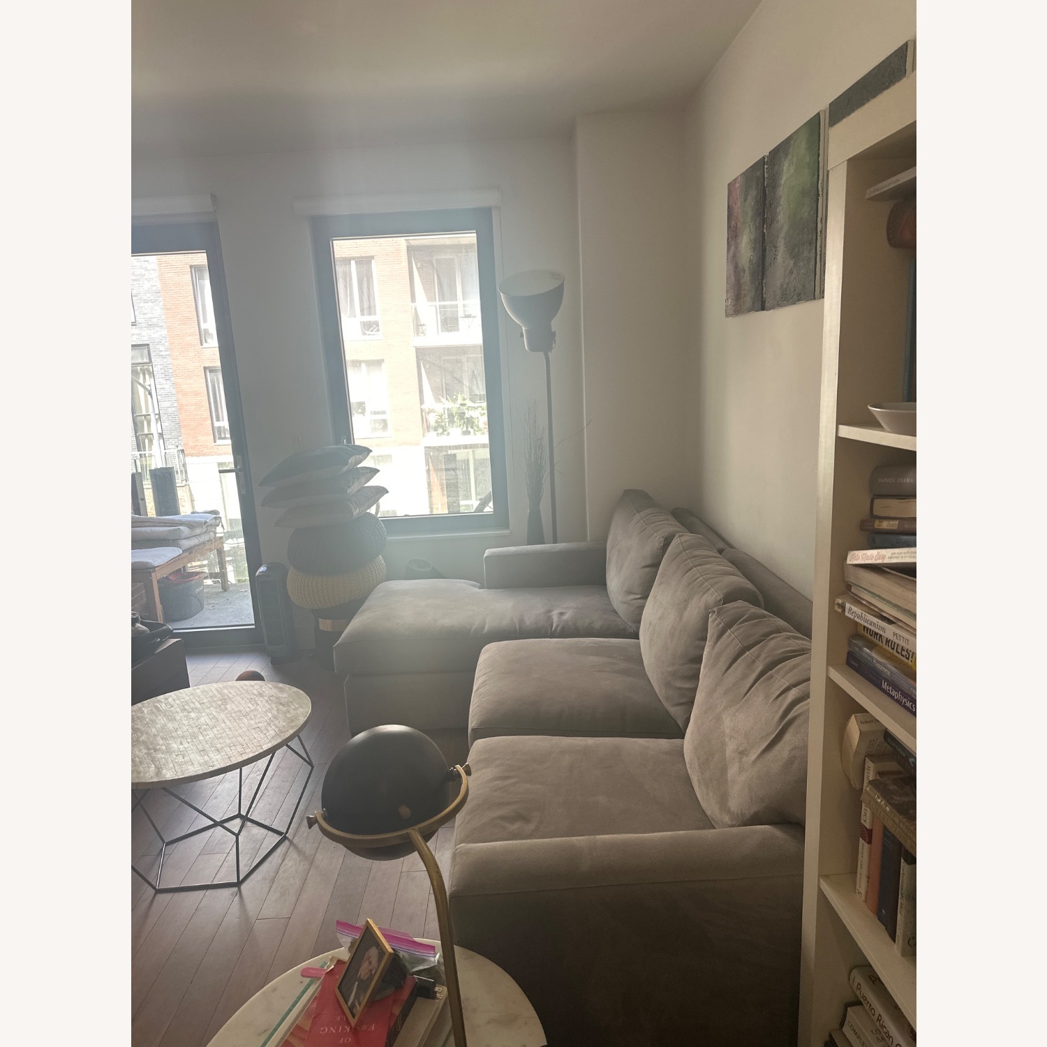 Crate & Barrel Axis Sectional - image-3