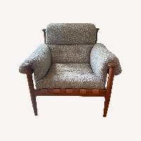 SoHo Home Otis Armchair, Italian Boucle Mushroom