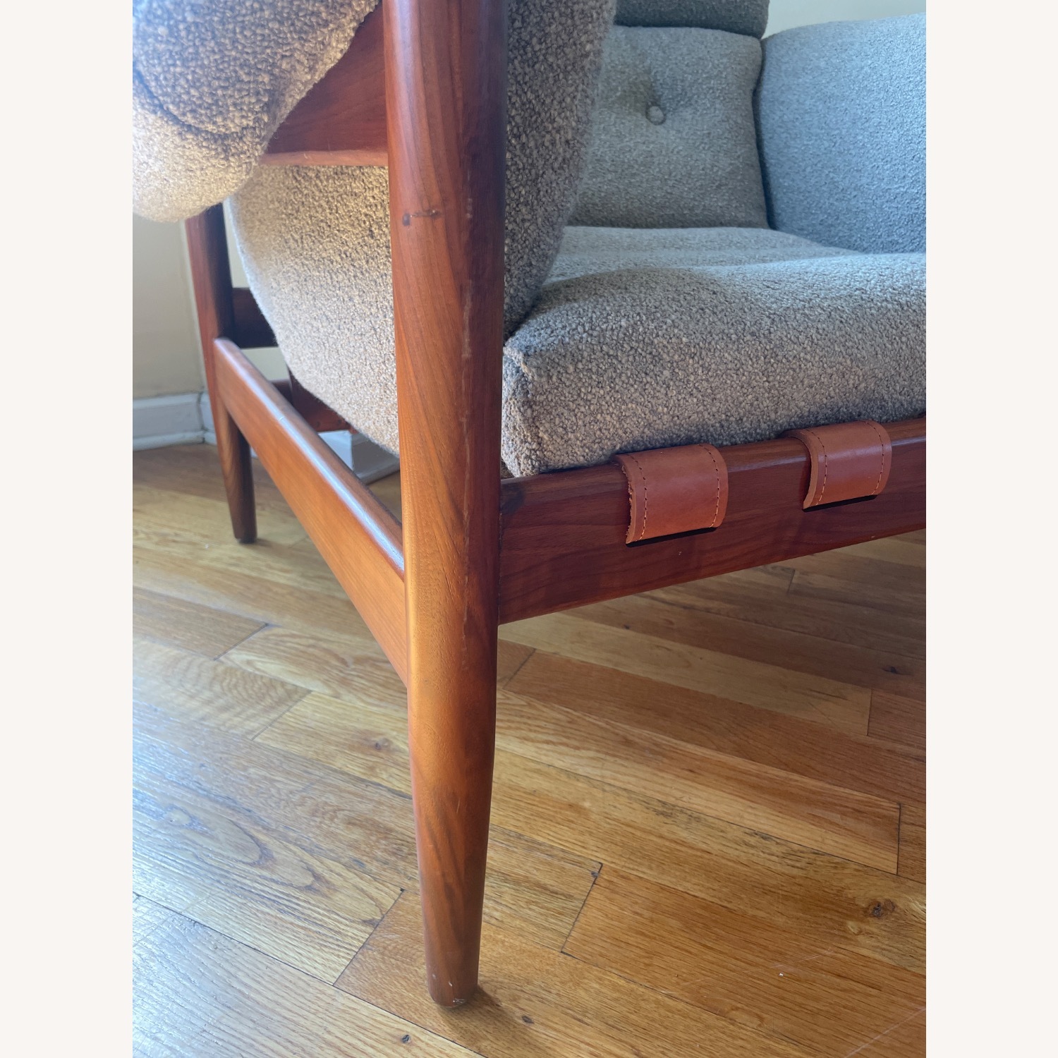 SoHo Home Otis Armchair, Italian Boucle Mushroom - image-6