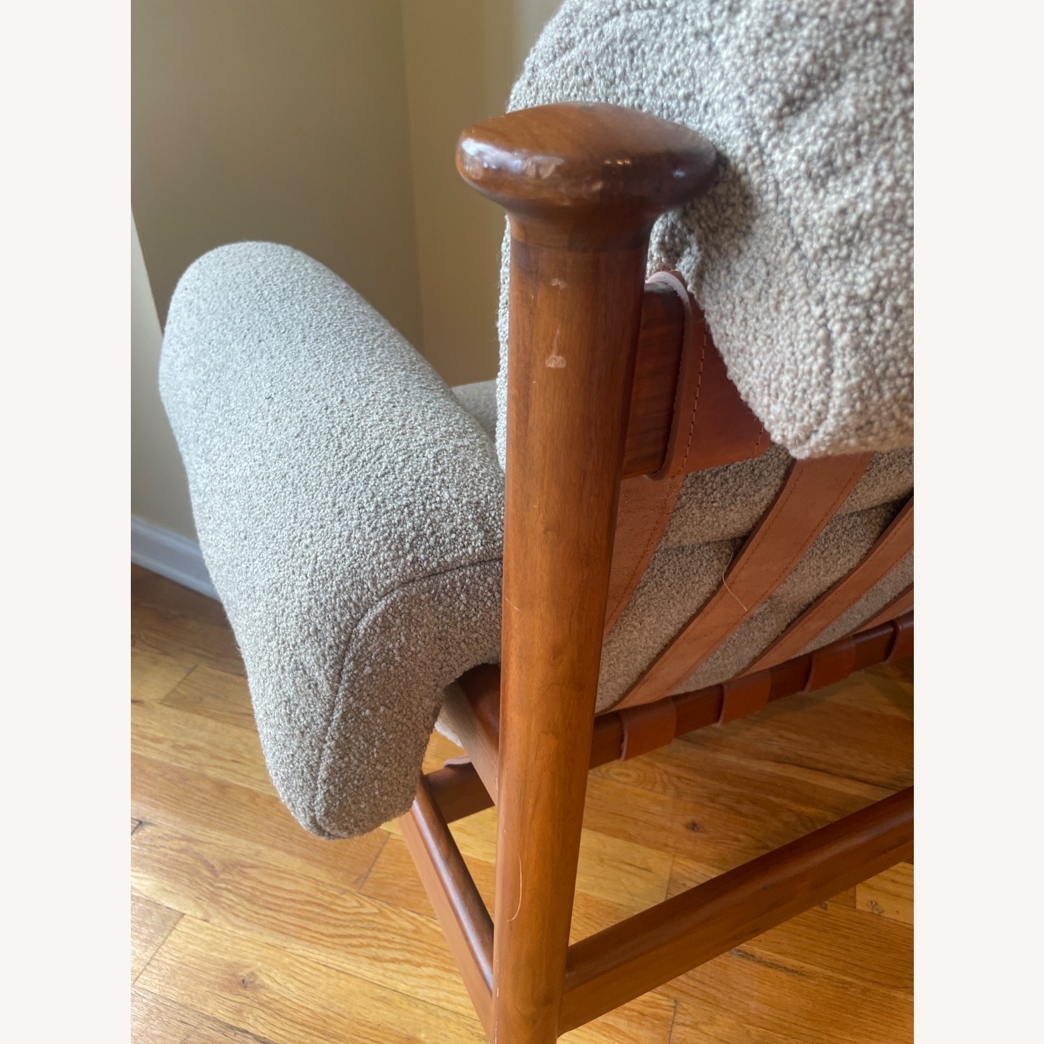 SoHo Home Otis Armchair, Italian Boucle Mushroom - image-10