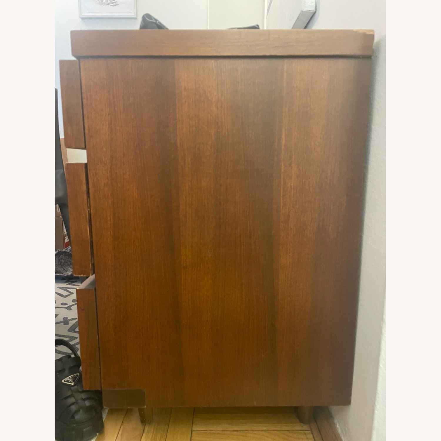 Bassett Mid Cetury Walnut Dresser - image-4