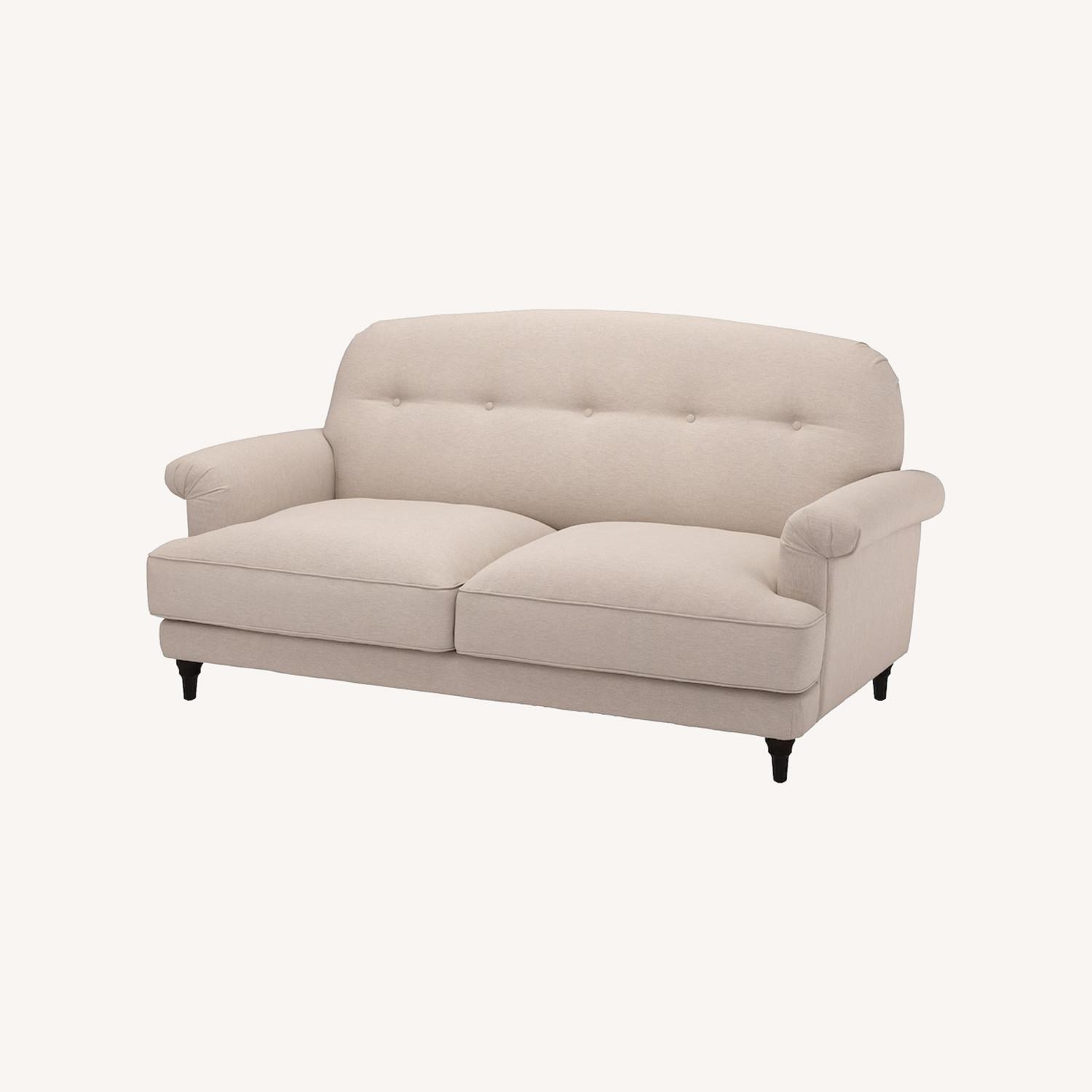 IKEA ESSEBODA Light Brown Loveseat - image-0