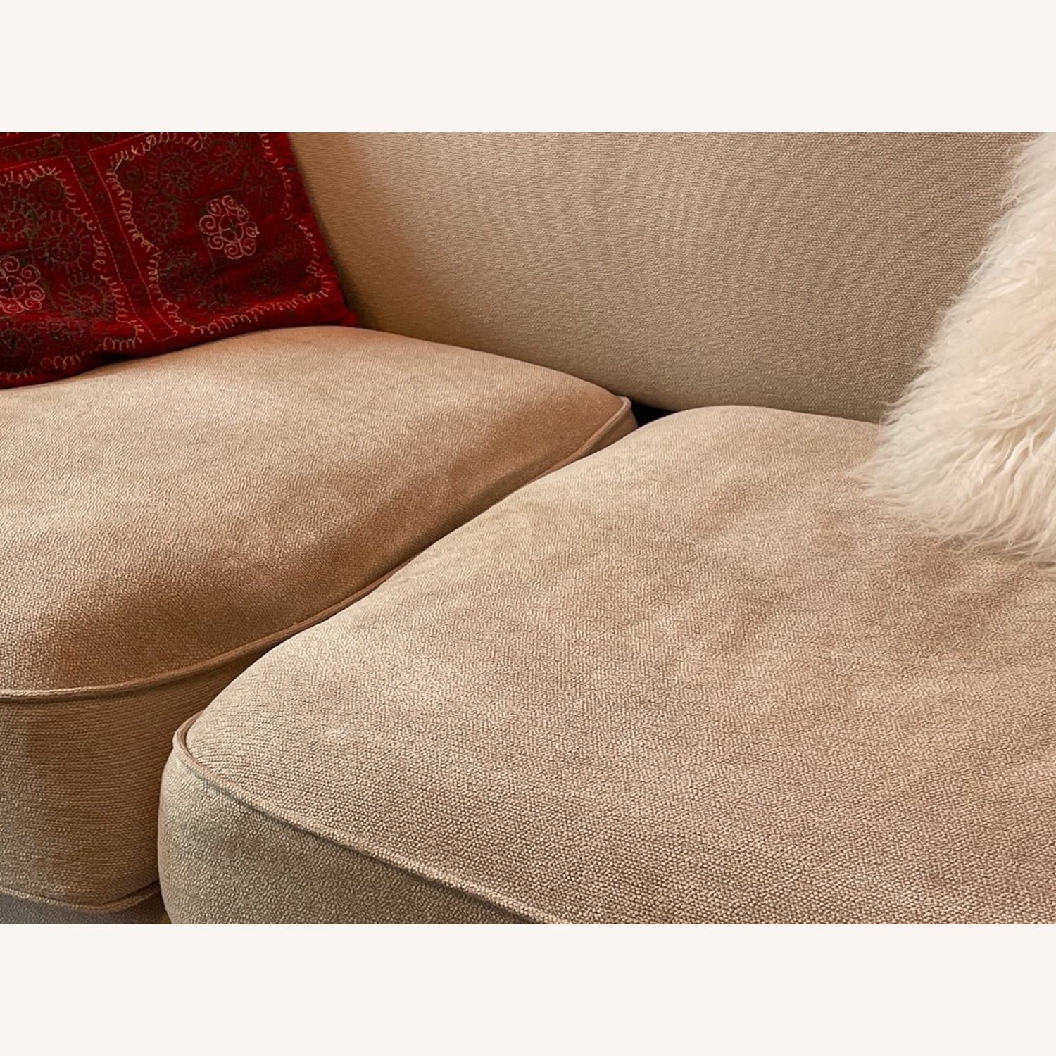 IKEA ESSEBODA Light Brown Loveseat - image-5