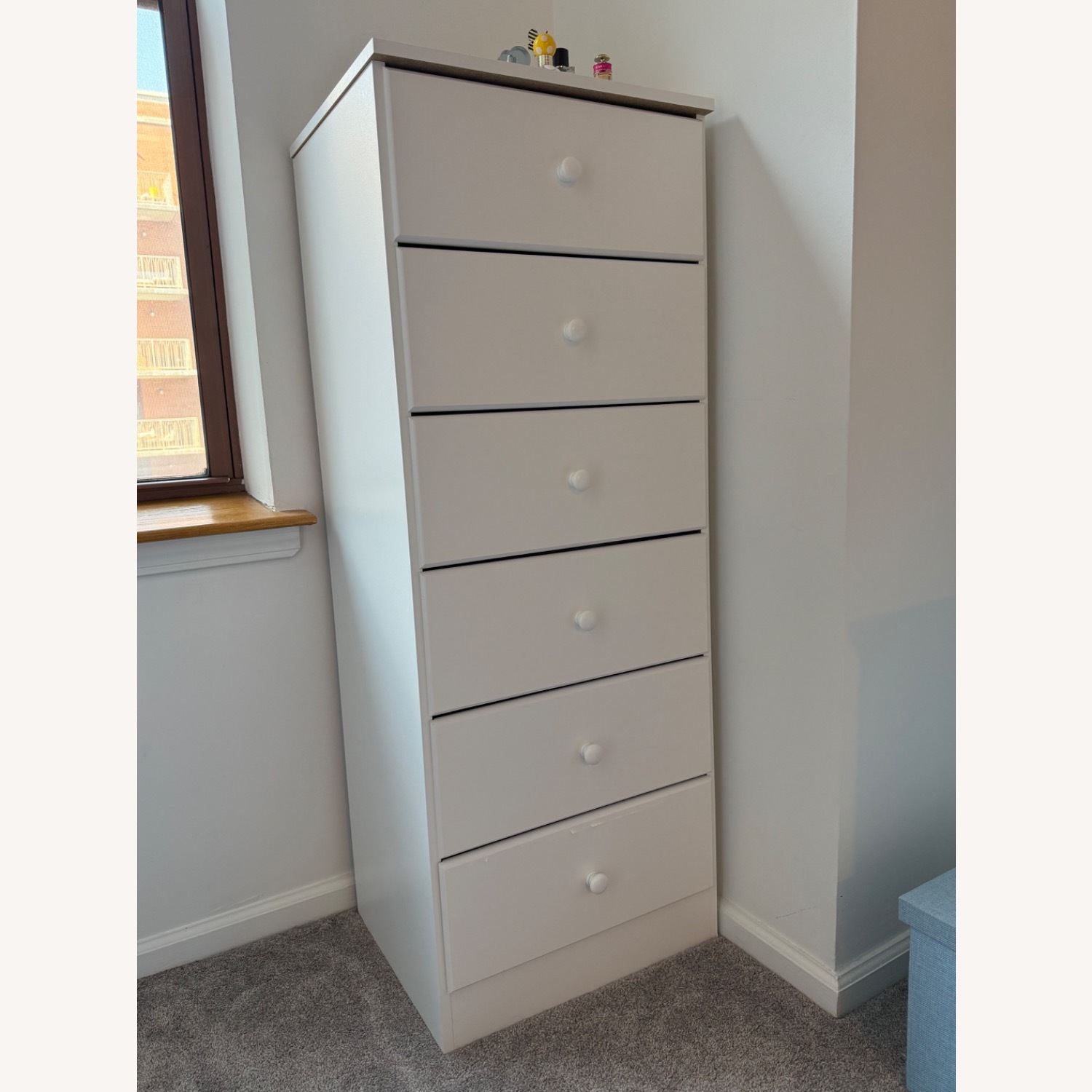 Astrd Simplistic 6 Drawer 19.75" W Lingerie Chest - image-1