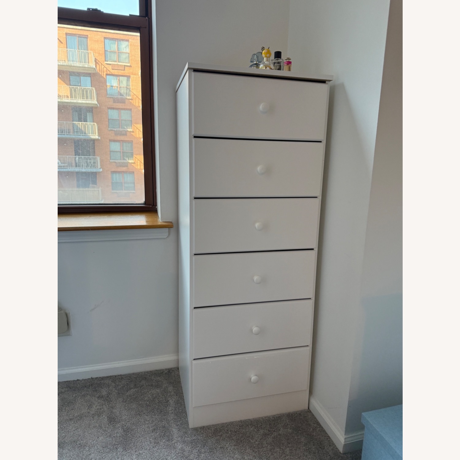 Astrd Simplistic 6 Drawer 19.75" W Lingerie Chest - image-2