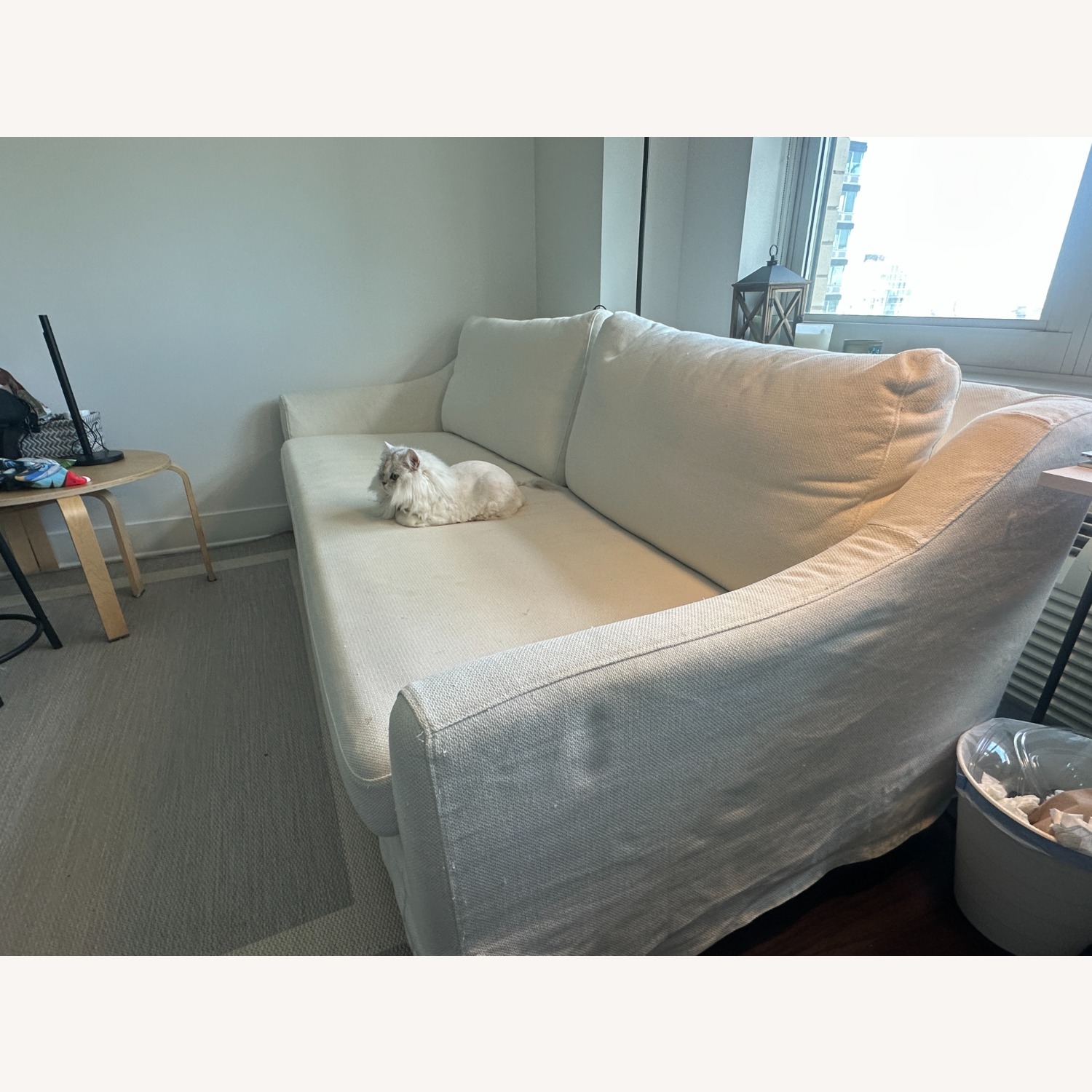 IKEA FÄRLÖV White Sofa - image-1