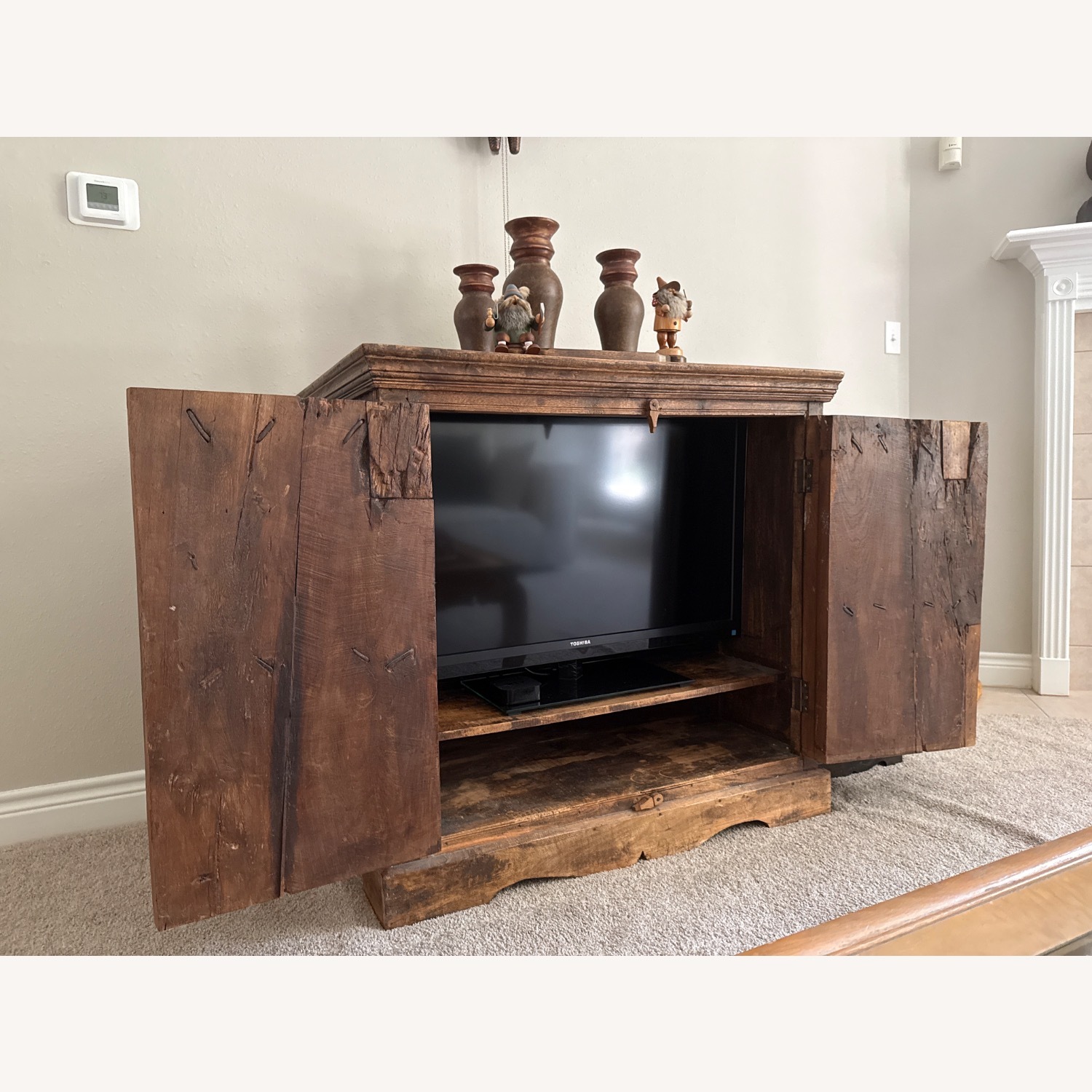 Solid Wood Media Cabinet  - image-1