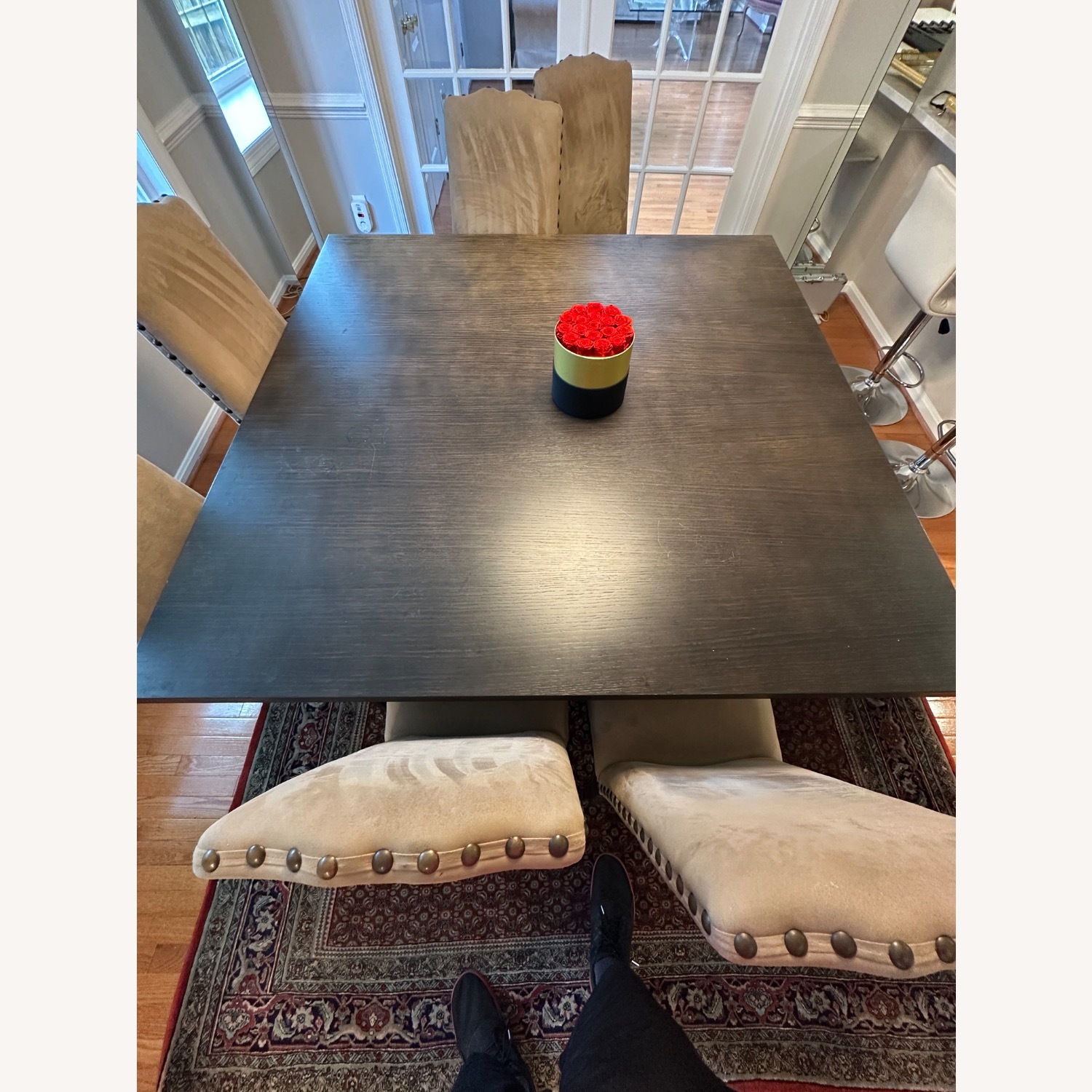 Solid Oak Dining Table - image-2