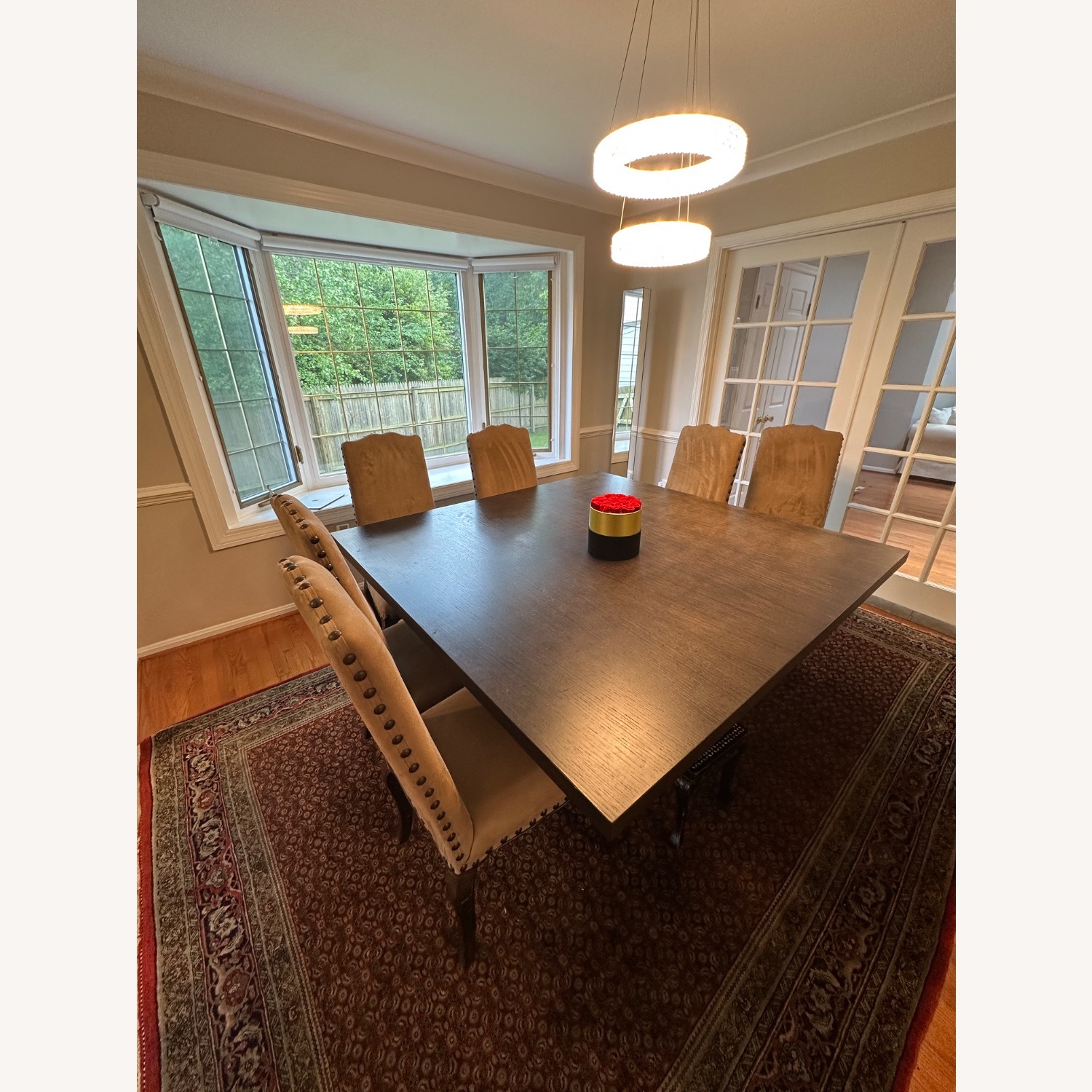 Solid Oak Dining Table - image-1