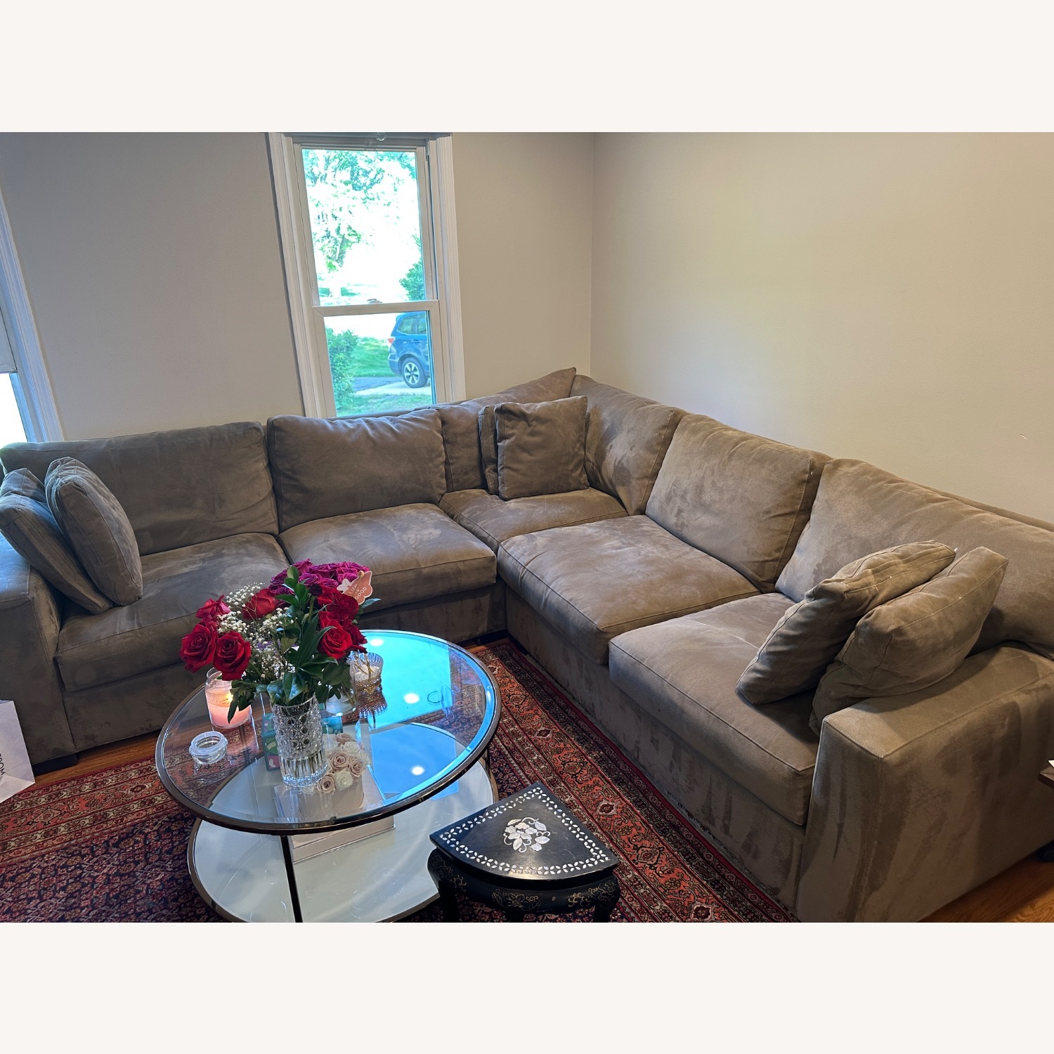 Crate & Barrel Axis Collection 3-Piece Sofa - image-5