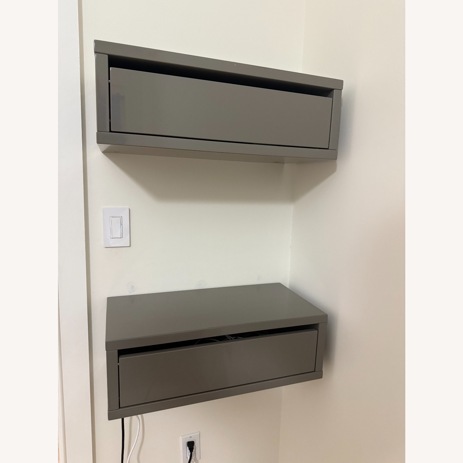 CB2 Floating Storage Shelf x2 - image-1