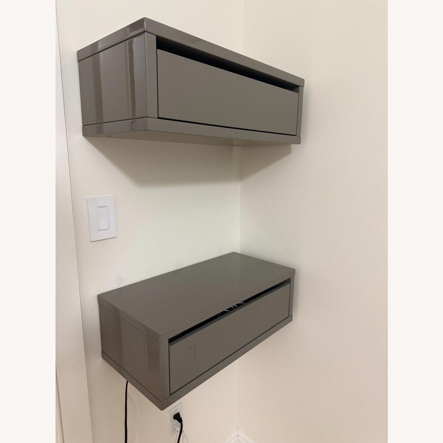 CB2 Floating Storage Shelf x2 - image-2