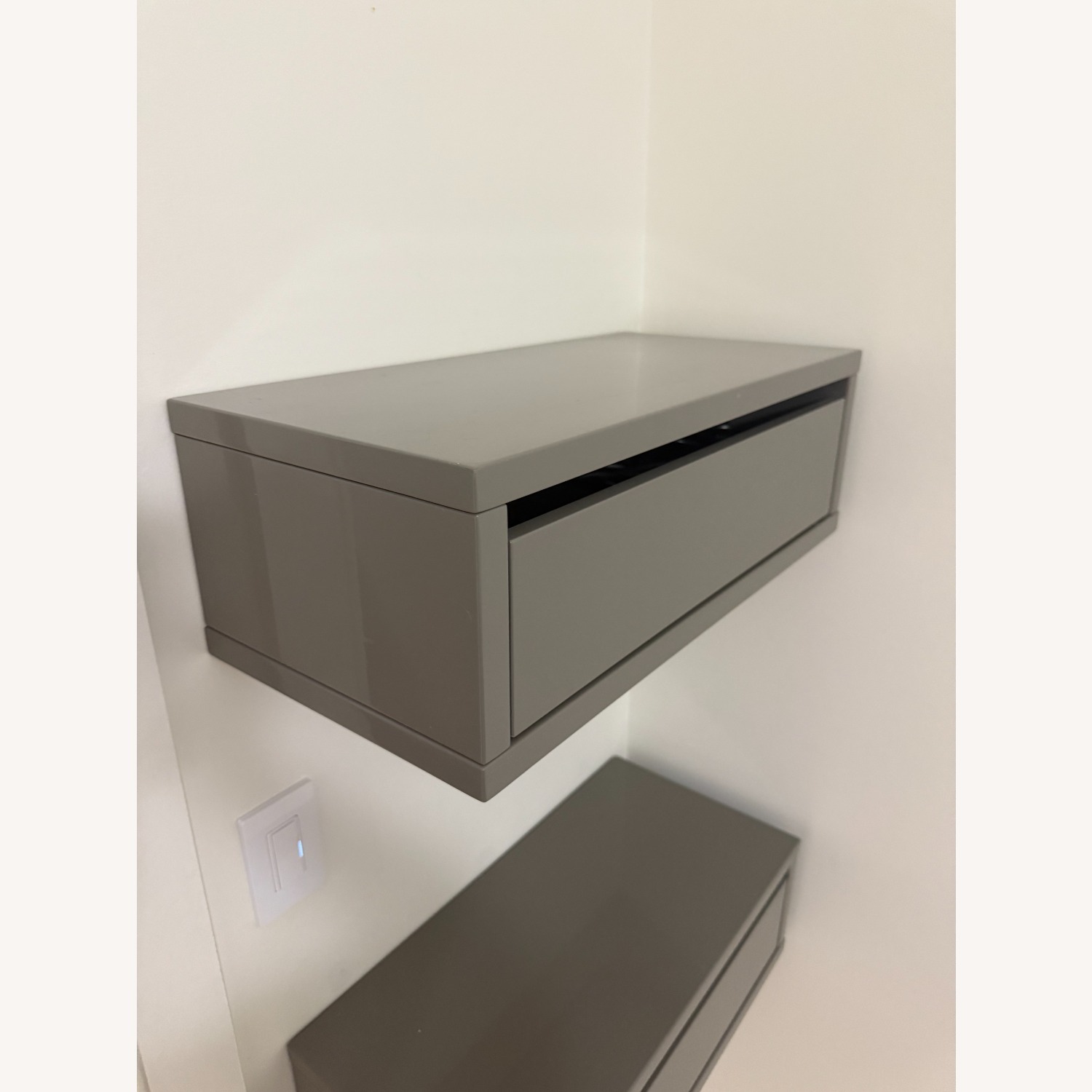 CB2 Floating Storage Shelf x2 - image-3