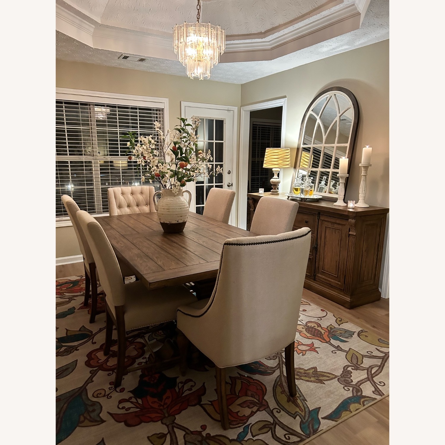 Havertys Avondale II Tufted Dining Chair - image-4