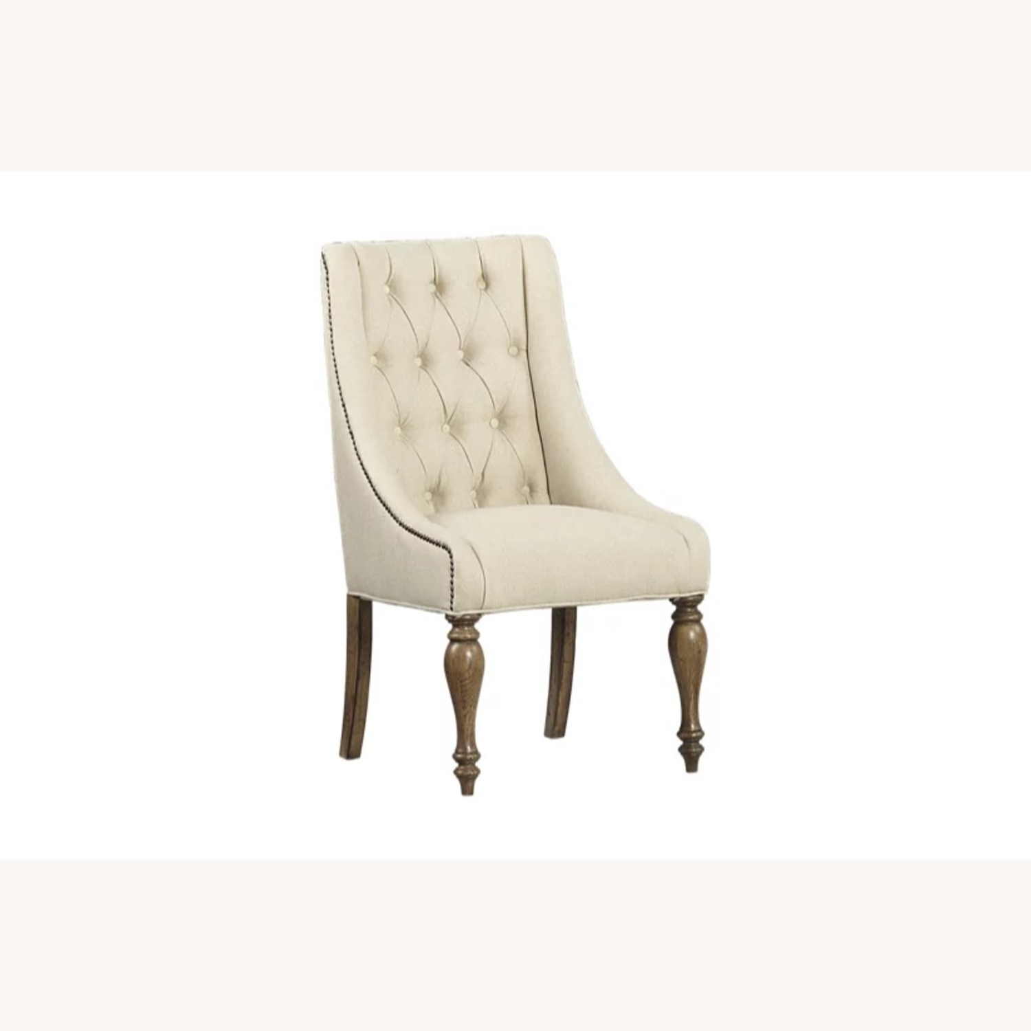 Havertys Avondale II Tufted Dining Chair - image-1