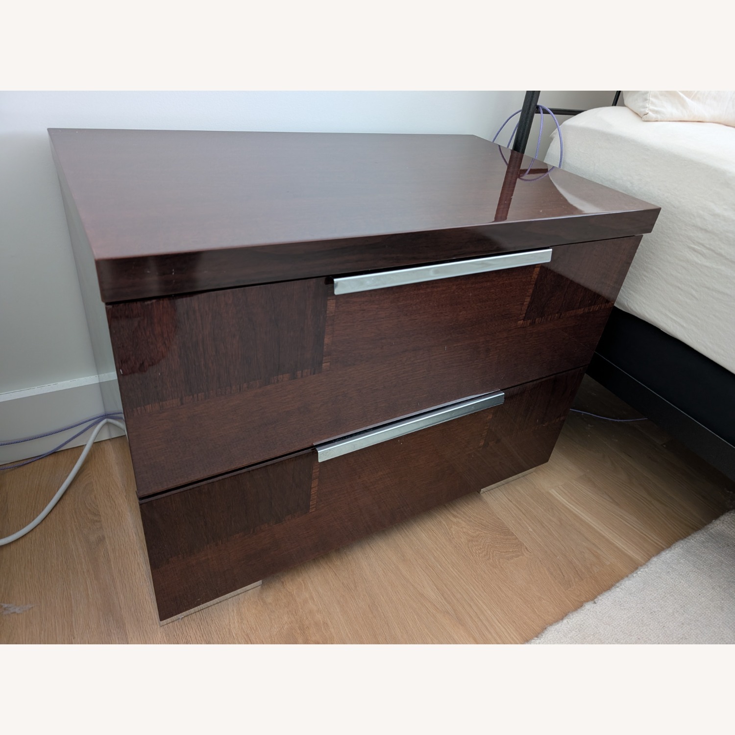 Nightstand Set of 2 - Made in Italy - image-0