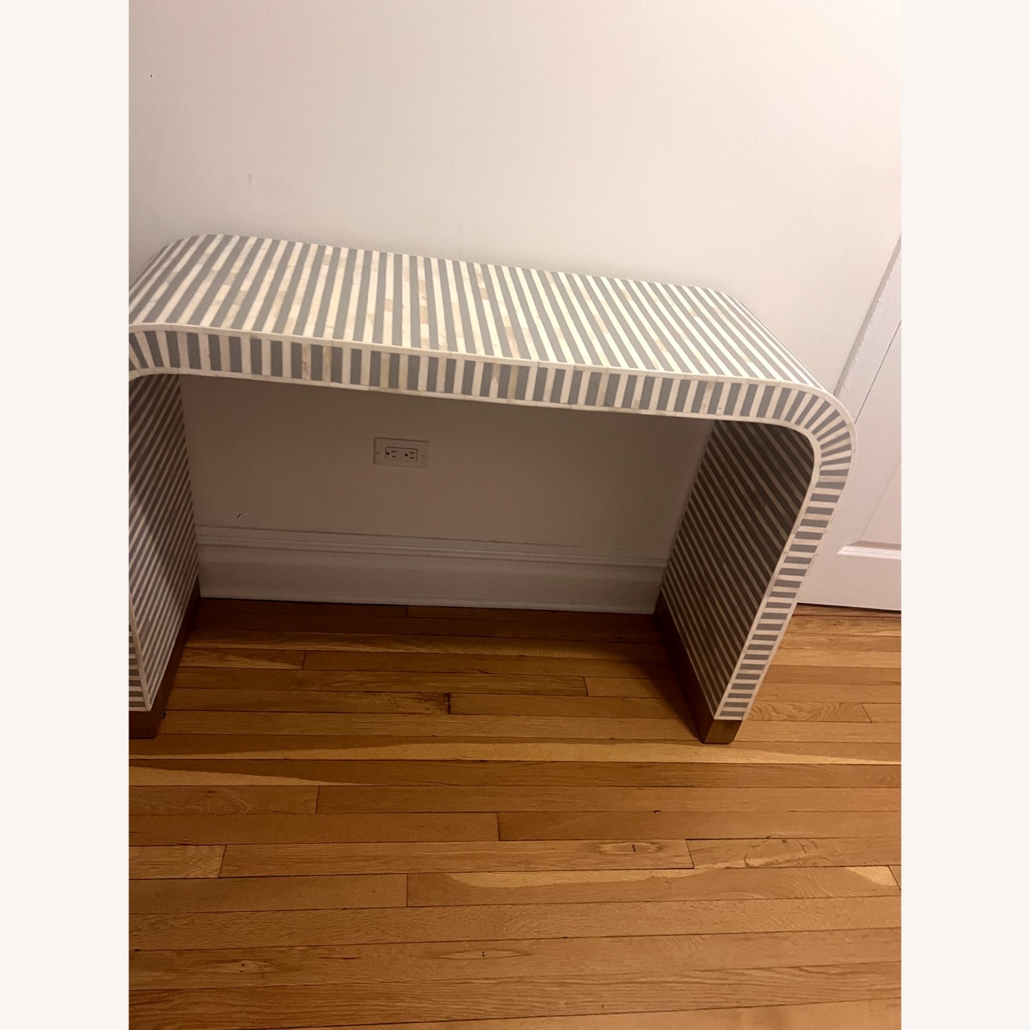 Anthropologie Waterfall Inlay Console Table - image-4