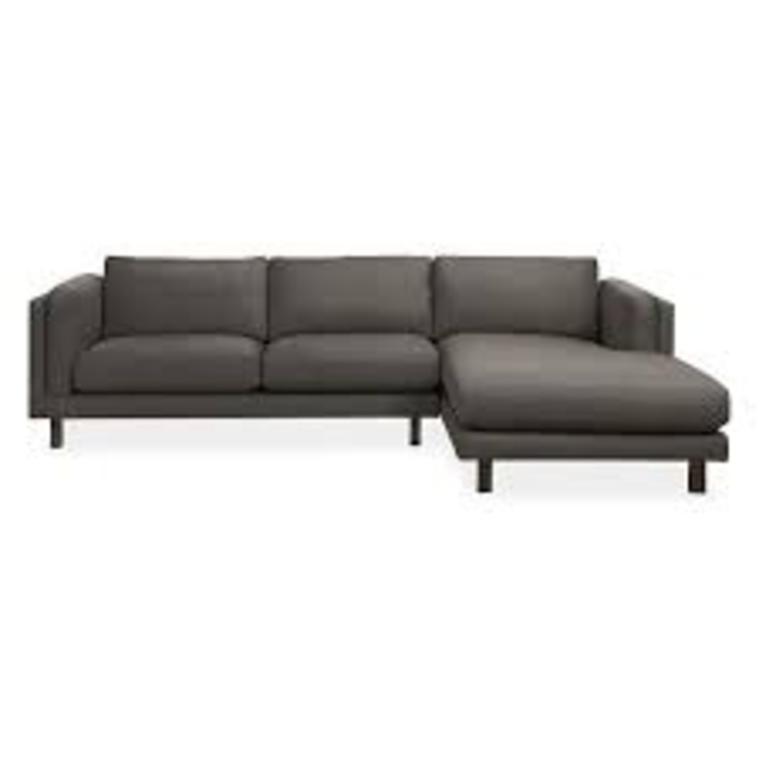 Room & Board Holden Sofa with Chaise 114” Gray - image-9
