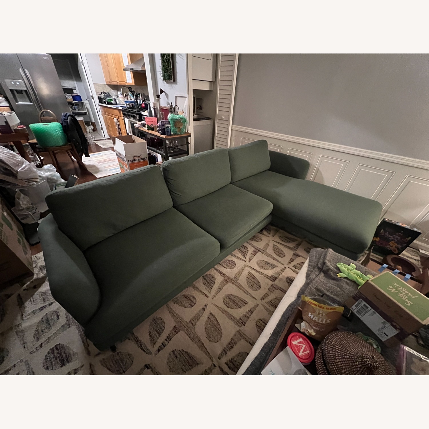 Castlery Pebble Chaise Sofa Right Facing - image-1