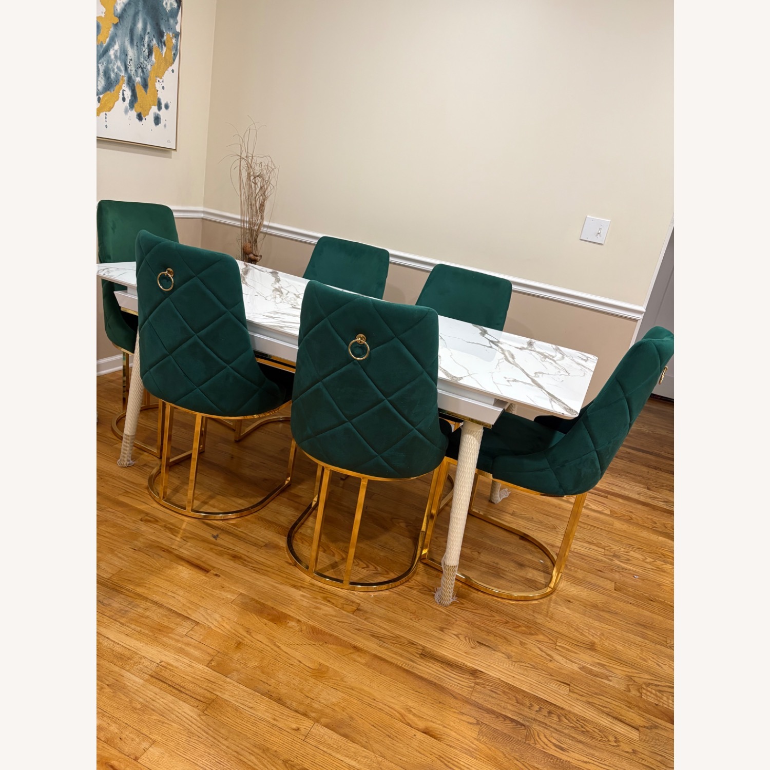 Green Set of 6 Dining Tables - image-6