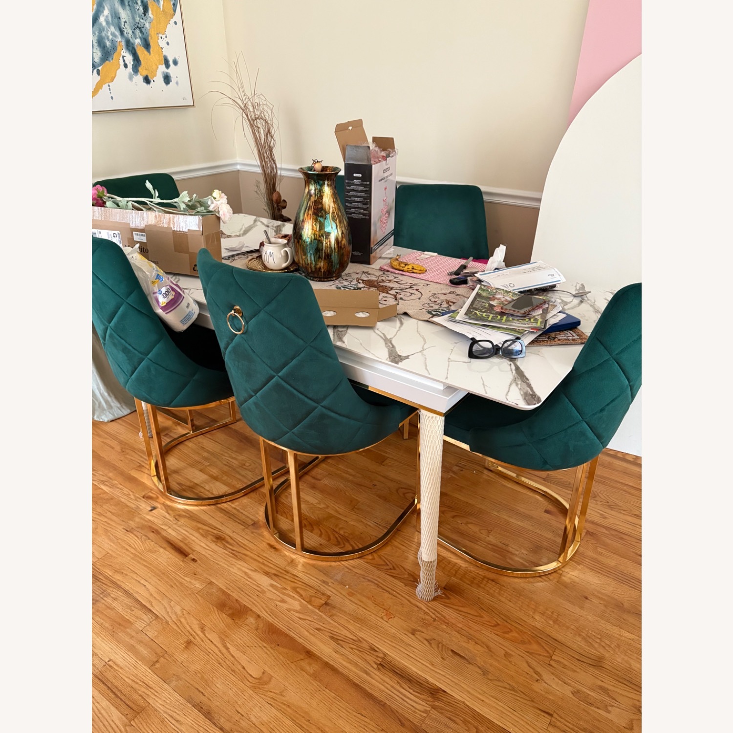 Green Set of 6 Dining Tables - image-4