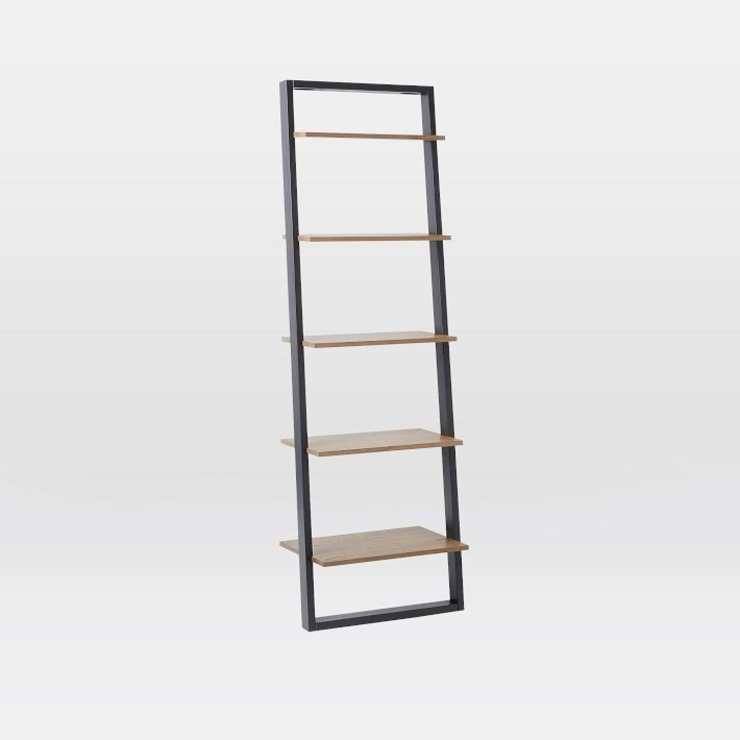 West Elm Ladder Shelving 2 Sand + Stone - image-4