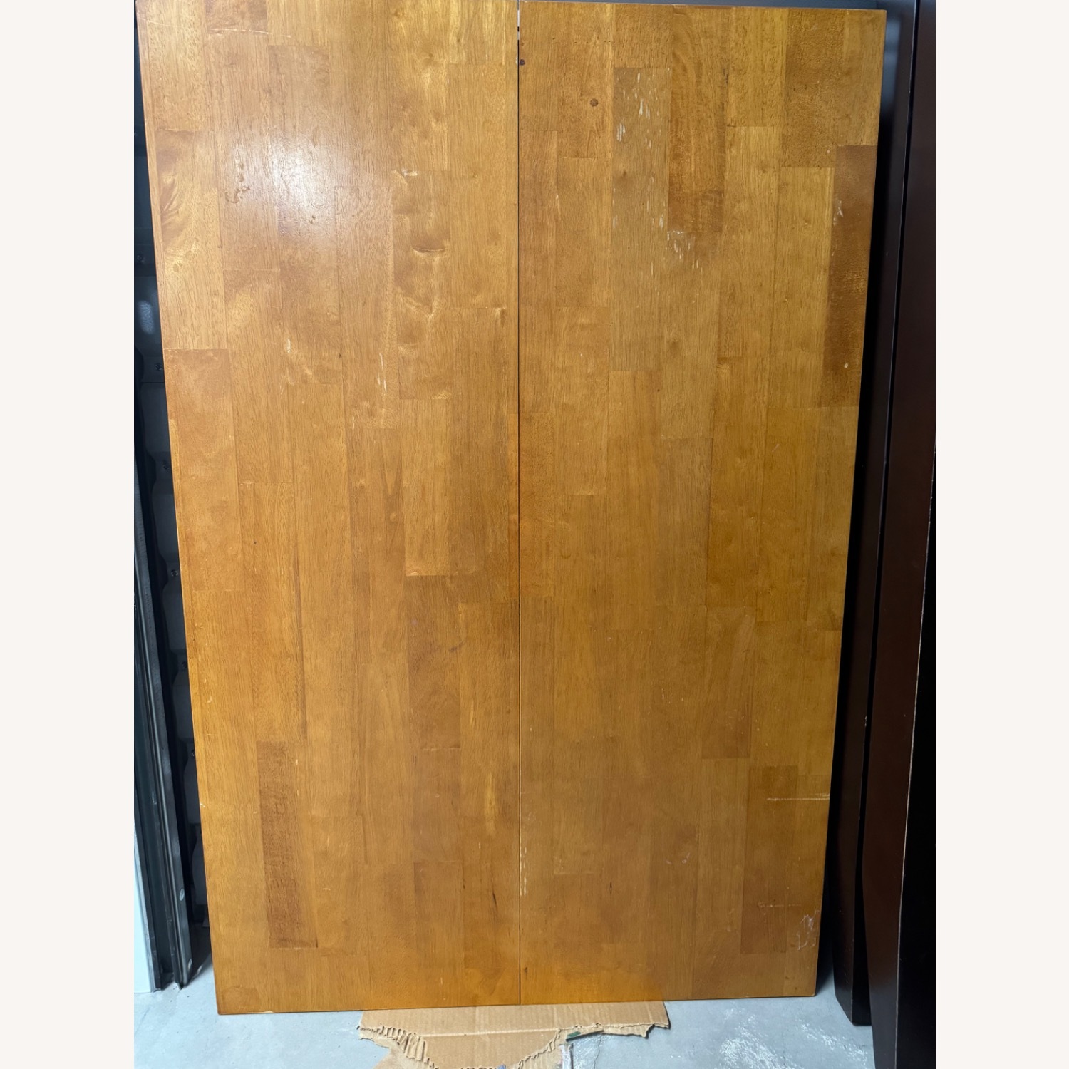 Solid Wood Dining Set with Butterfly Leaf - image-3