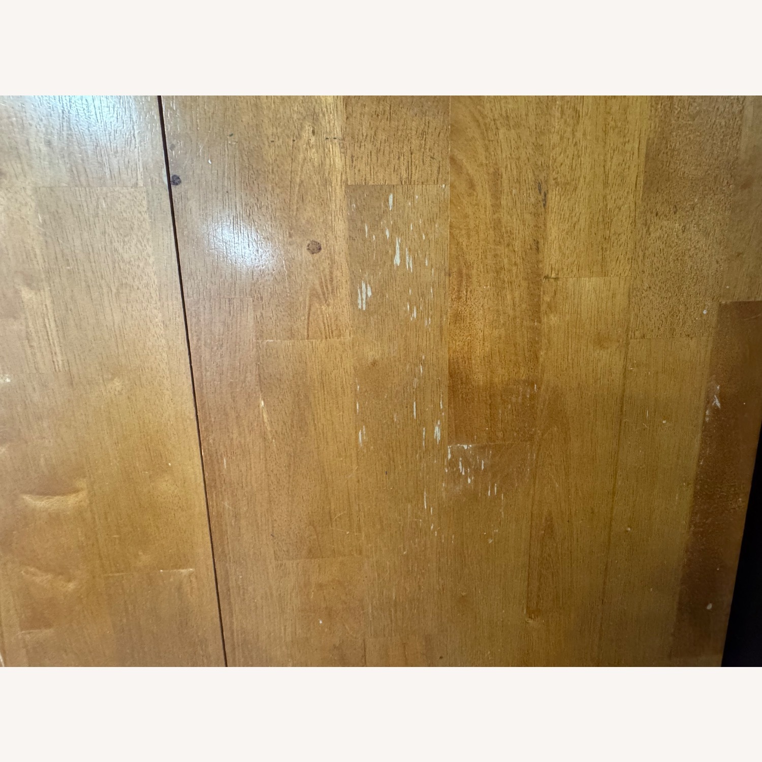 Solid Wood Dining Set with Butterfly Leaf - image-2