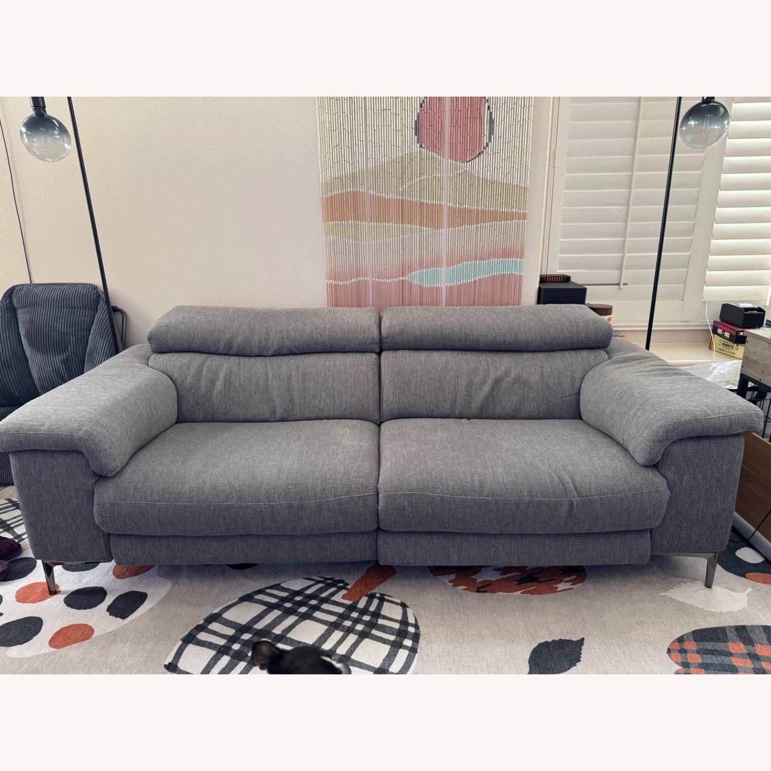 Living Spaces Talin Power Reclining Sofa - image-1