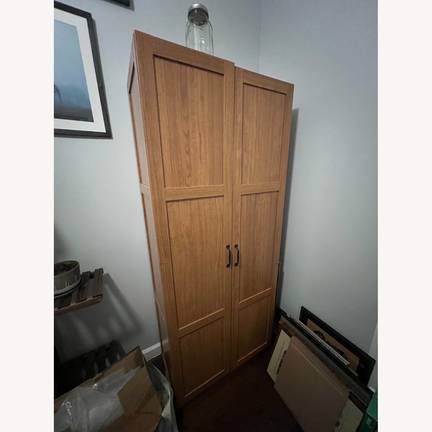 Amazon Sauder Large Wooden Cabinet with Doors - image-1