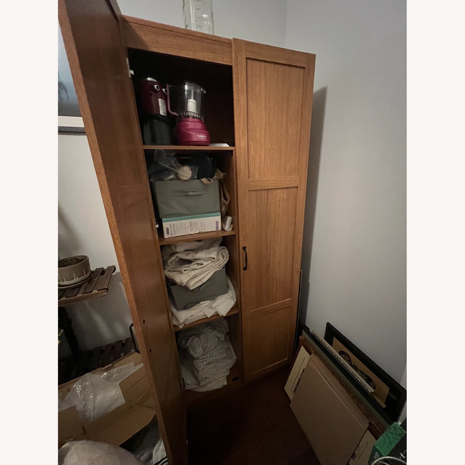 Amazon Sauder Large Wooden Cabinet with Doors - image-2