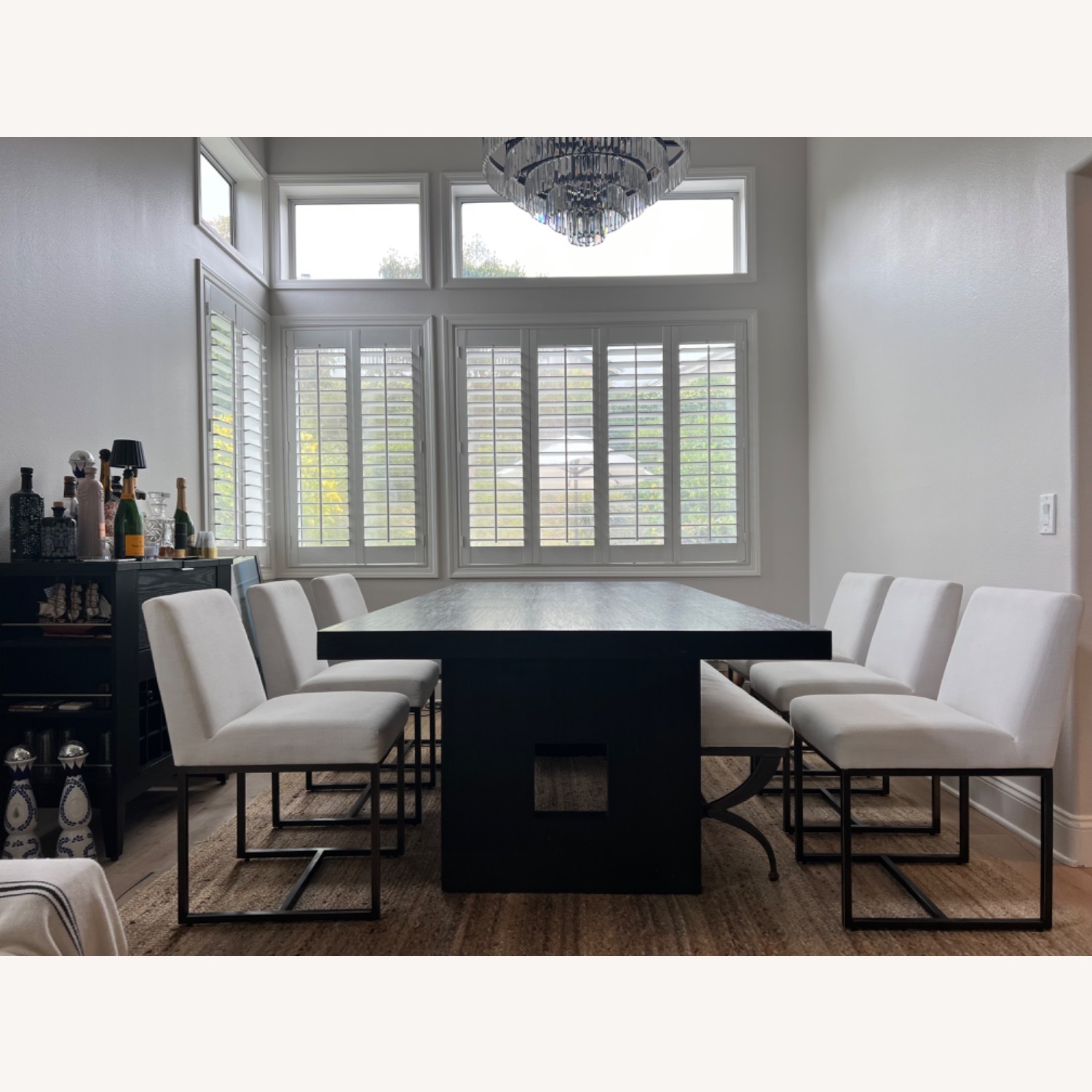 RH Modern Dining Table with Chairs - image-8