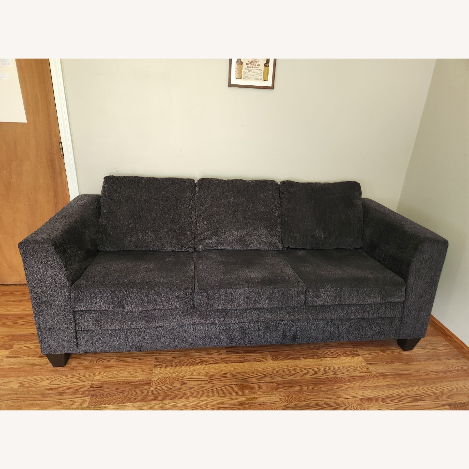 Bob's Discount Stevie Charcoal 78'' Sofa - image-4